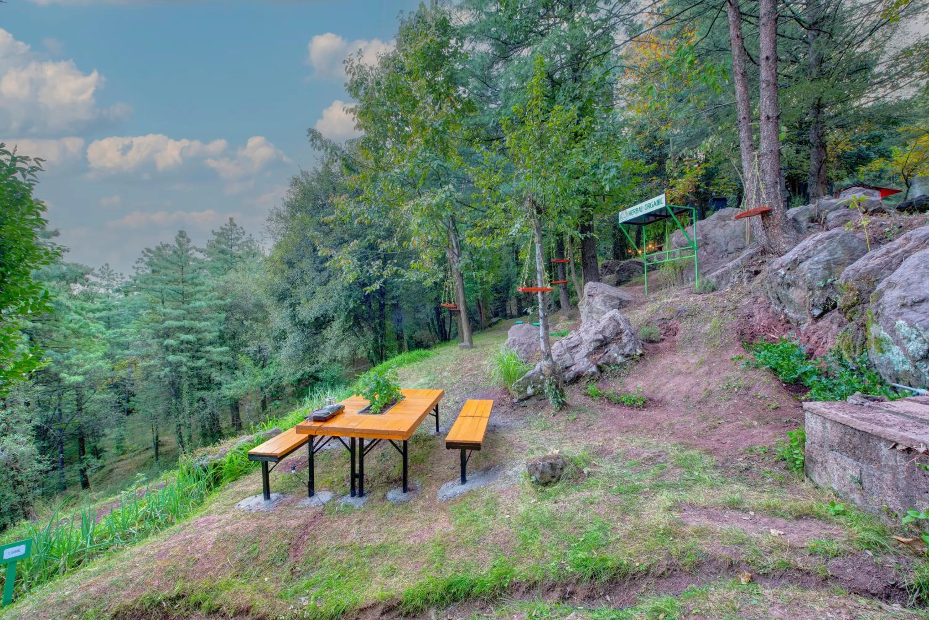 Garden in Pearl Continental Hotel, Bhurban