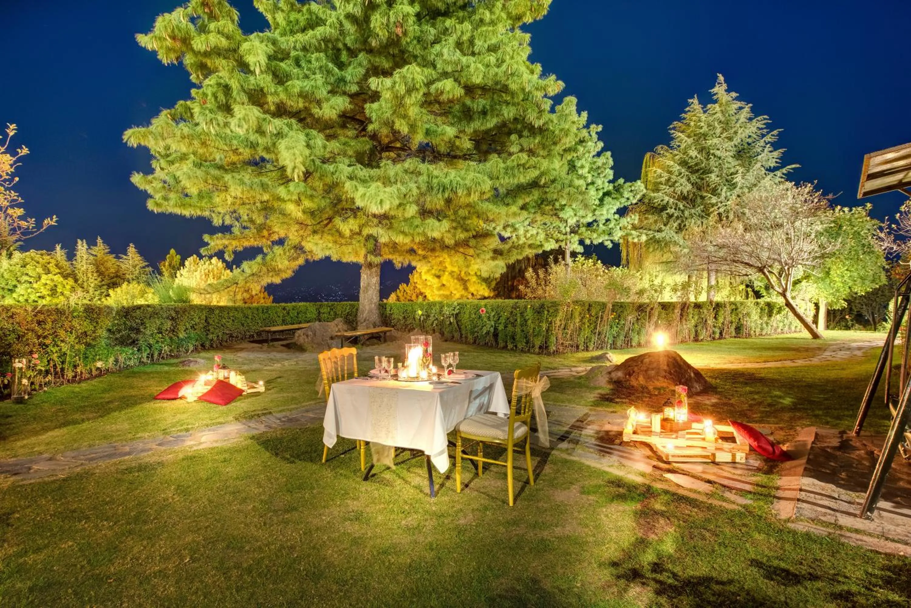 Garden in Pearl Continental Hotel, Bhurban