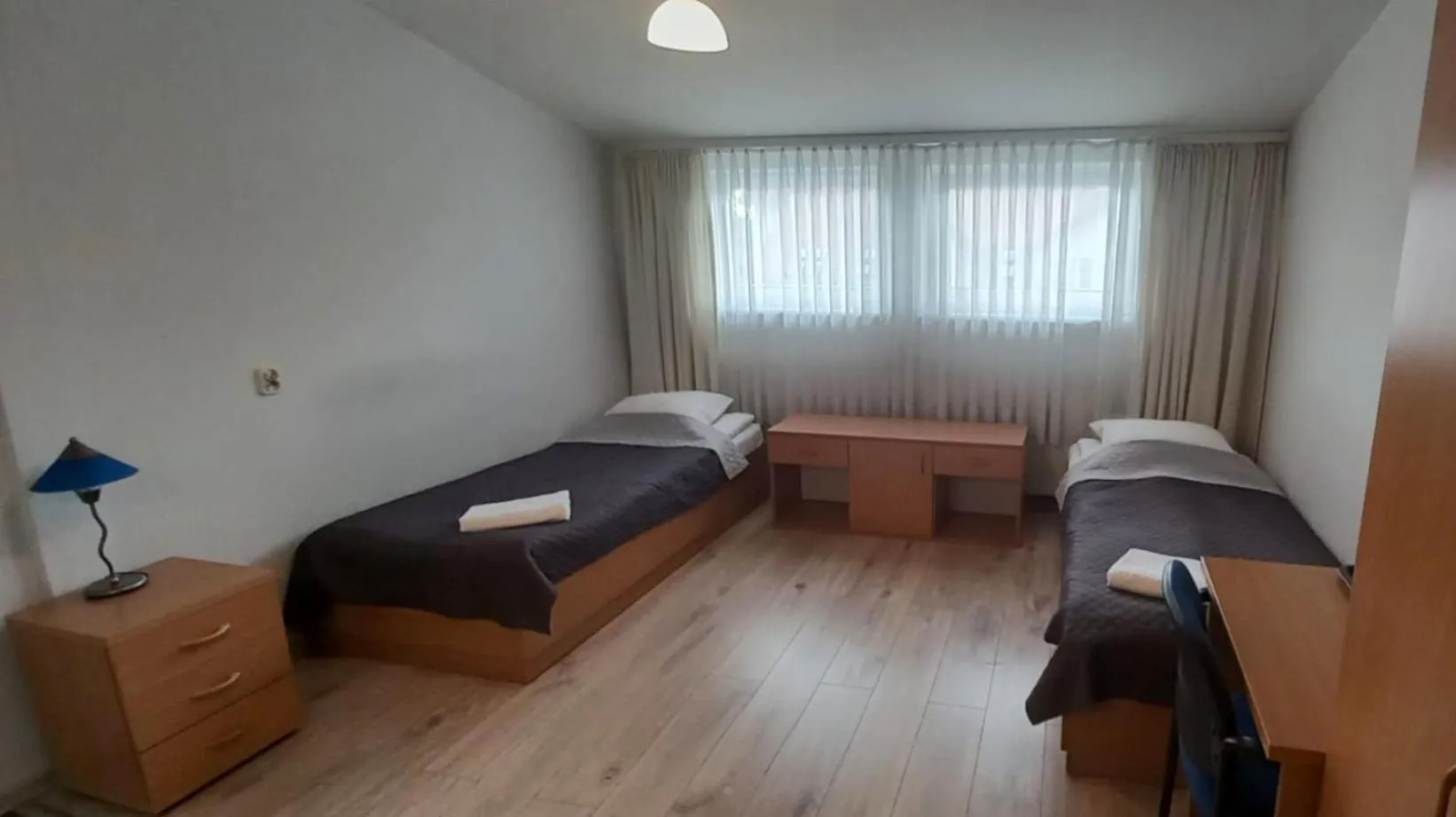 Bed in Hotel Dom Polonii