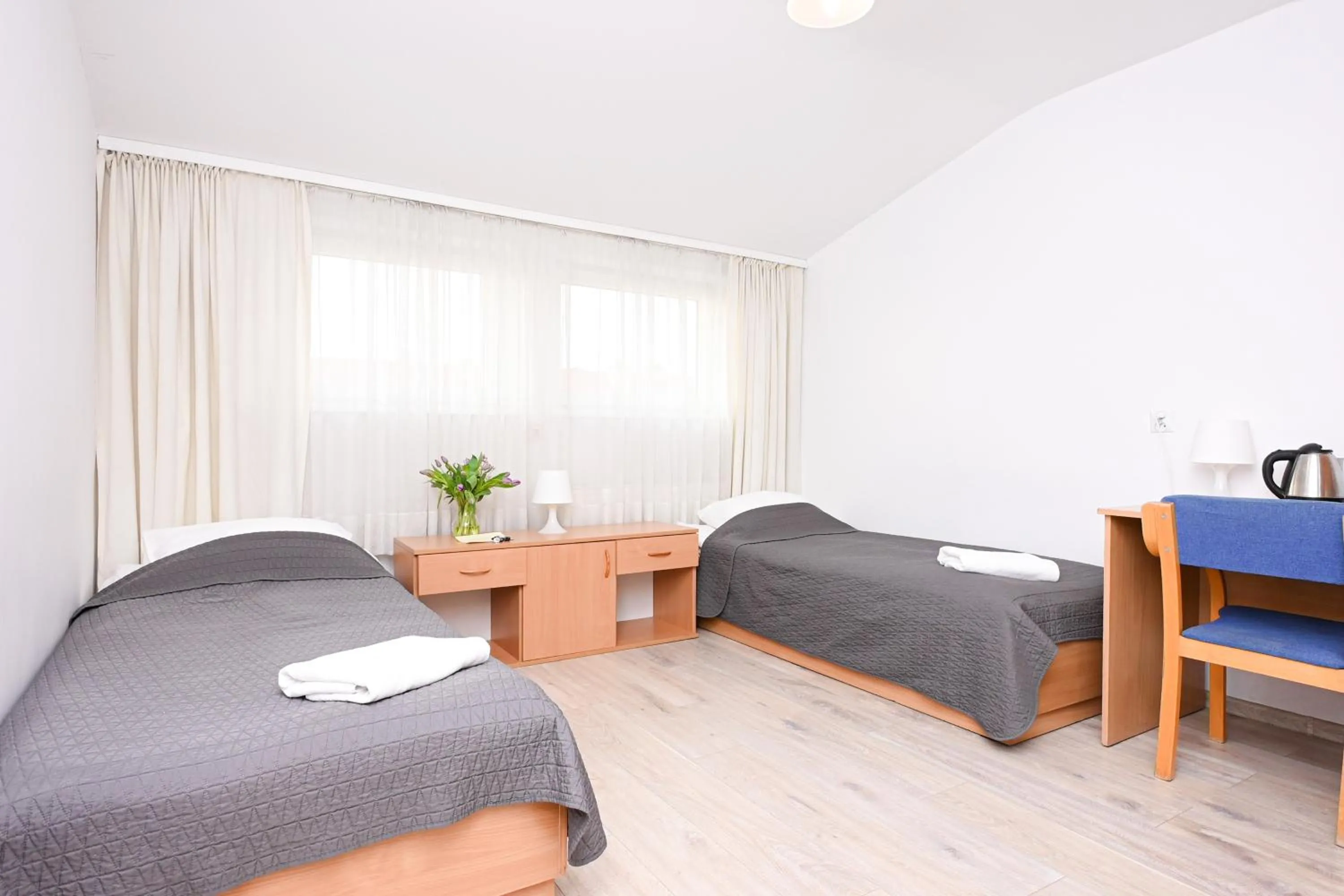 Bed in Hotel Dom Polonii