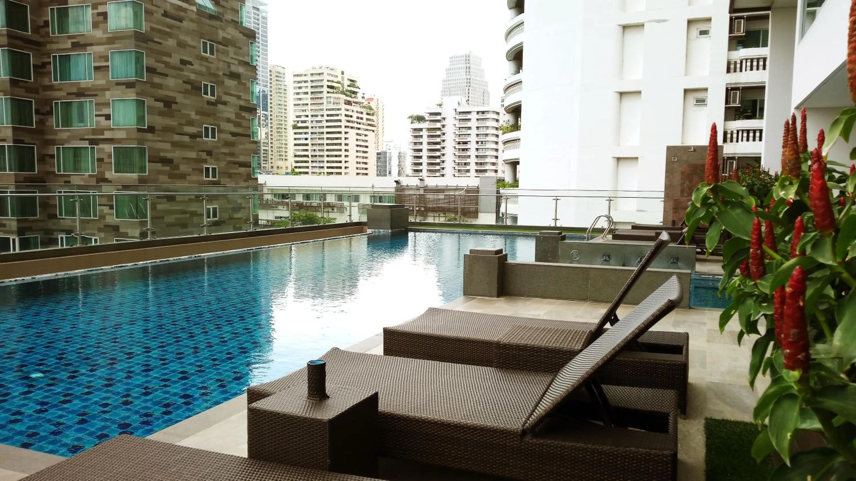 Swimming pool in GM Serviced Apartment