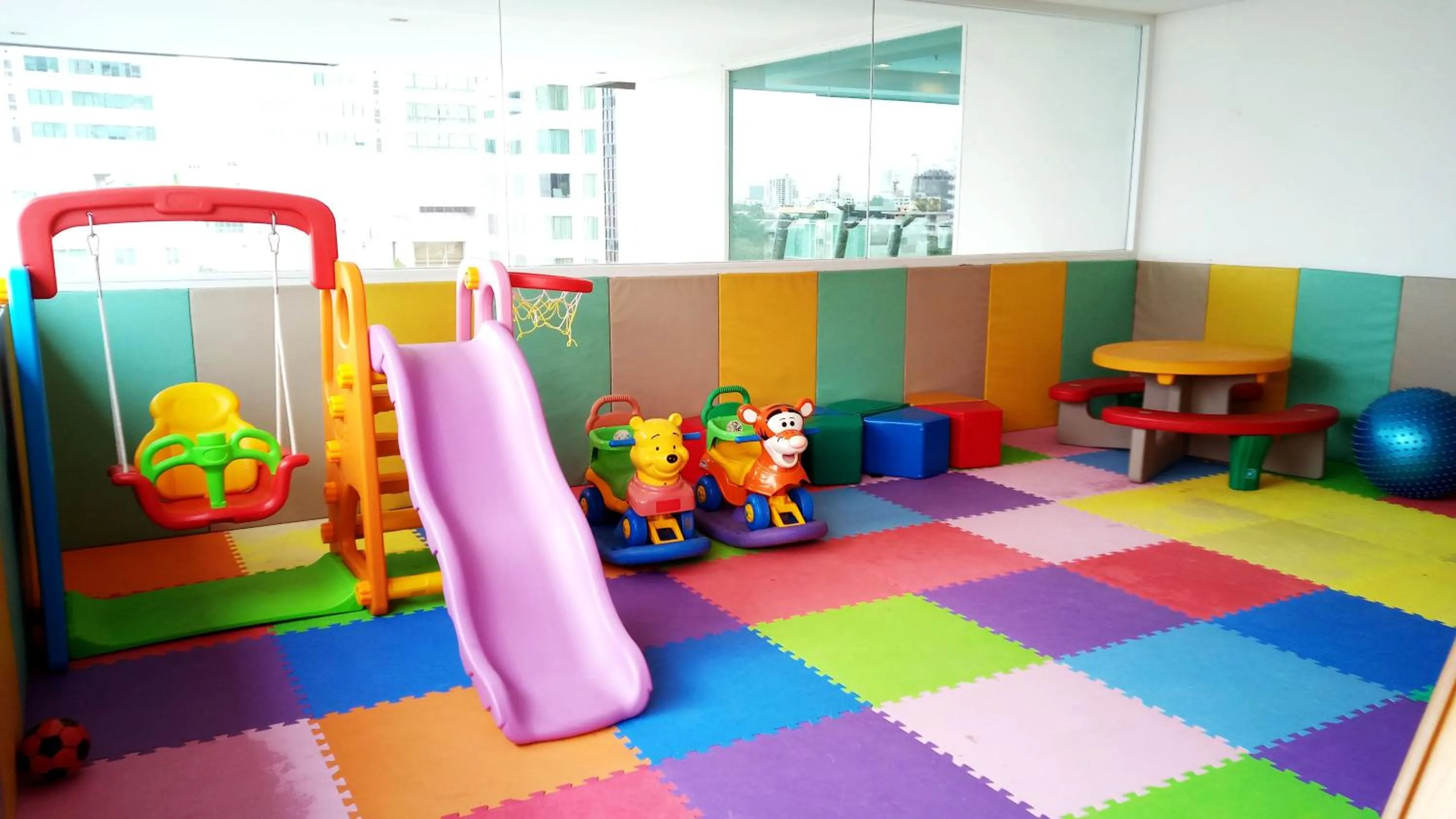Children play ground in GM Serviced Apartment