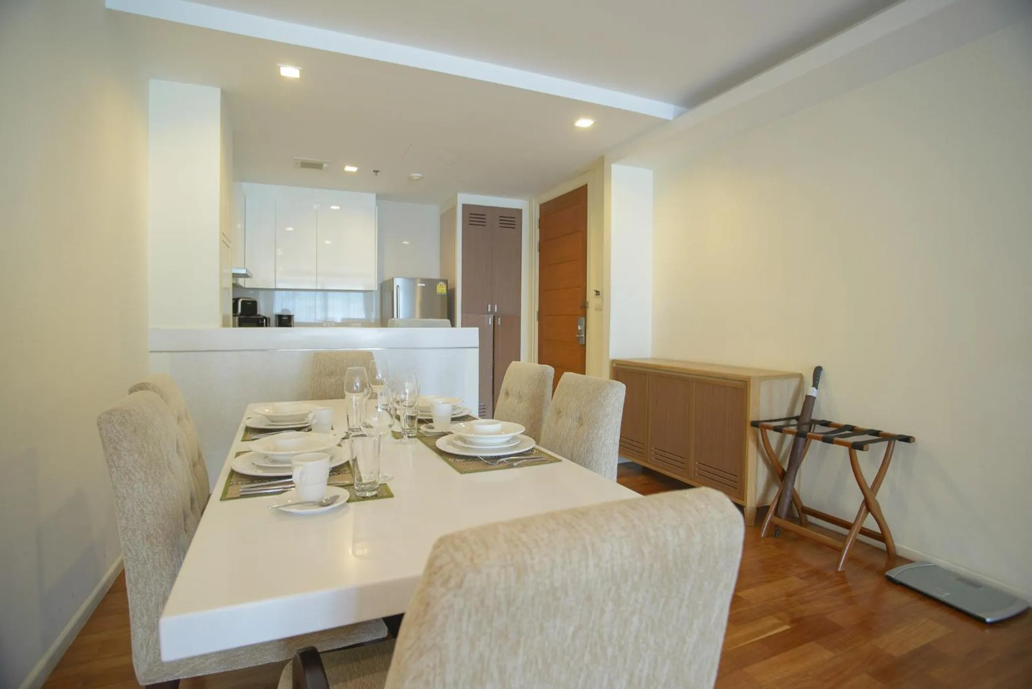 Dining area in GM Serviced Apartment