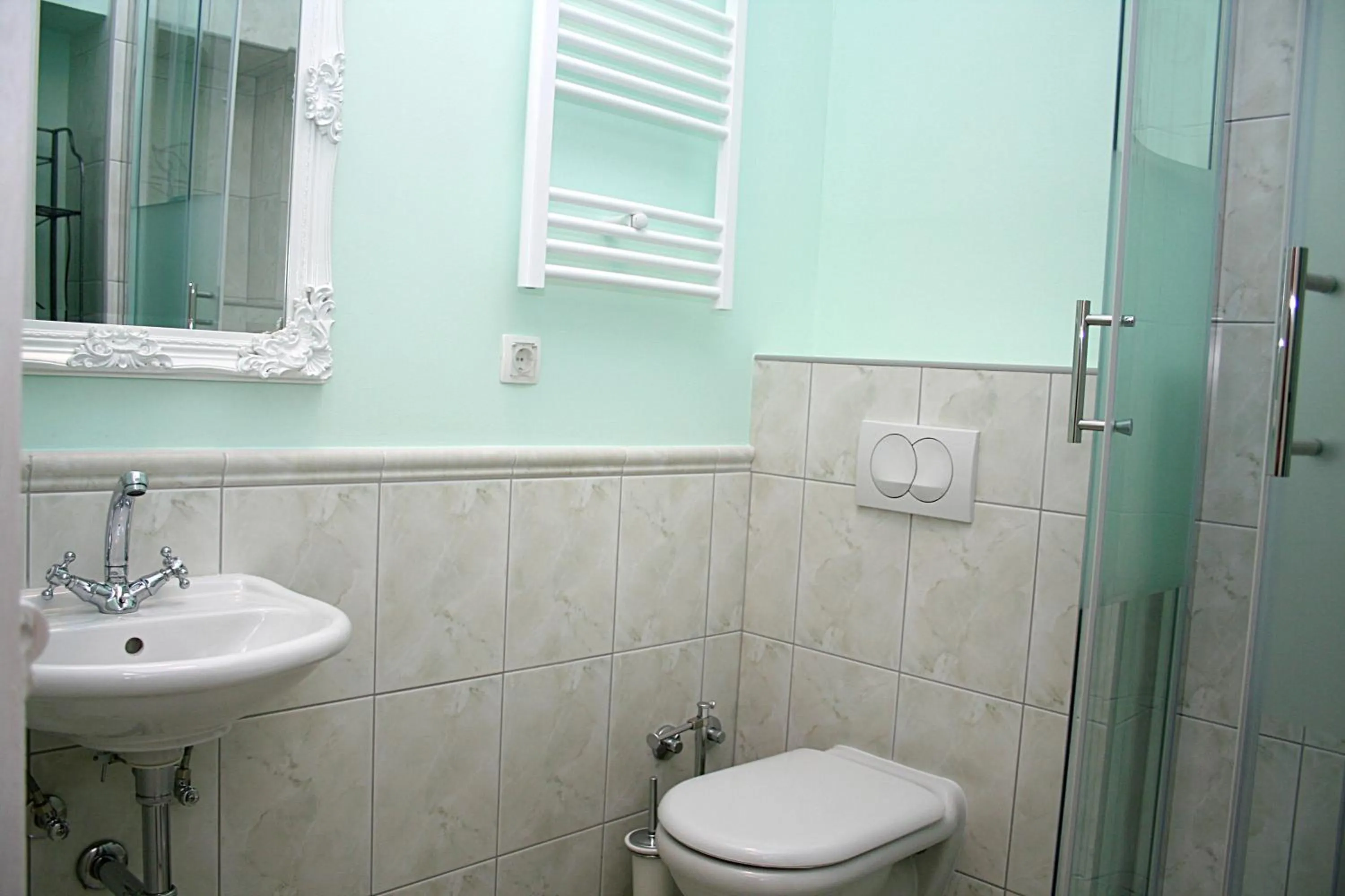 Bathroom in Banica Apartments & Rooms