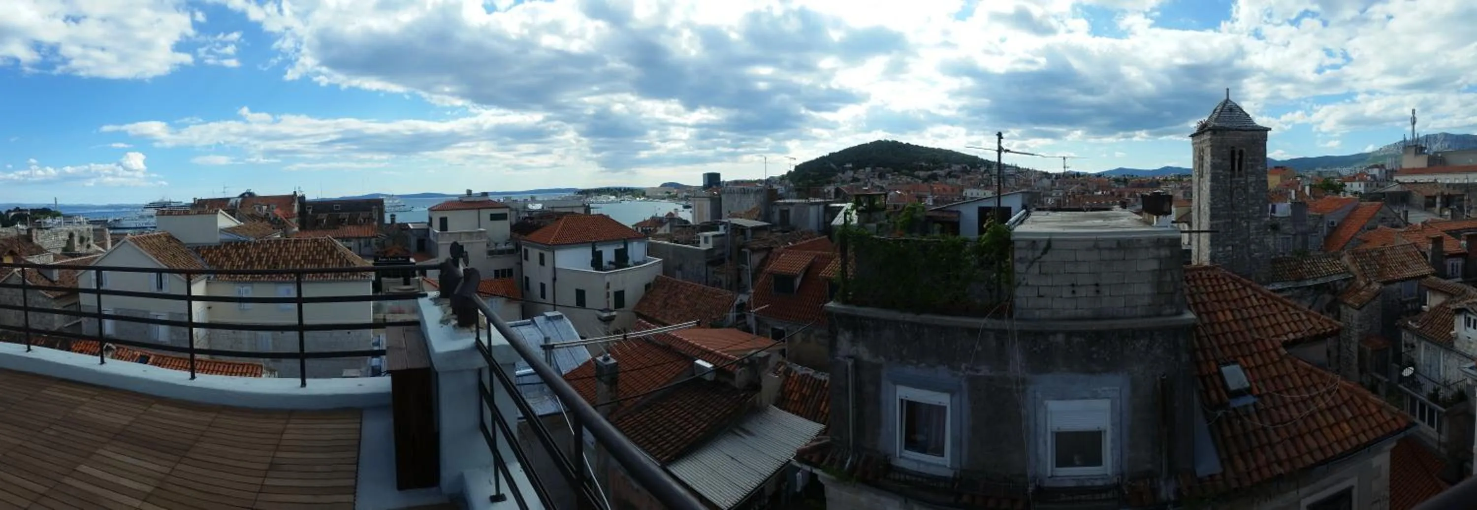 Balcony/Terrace in Banica Apartments & Rooms