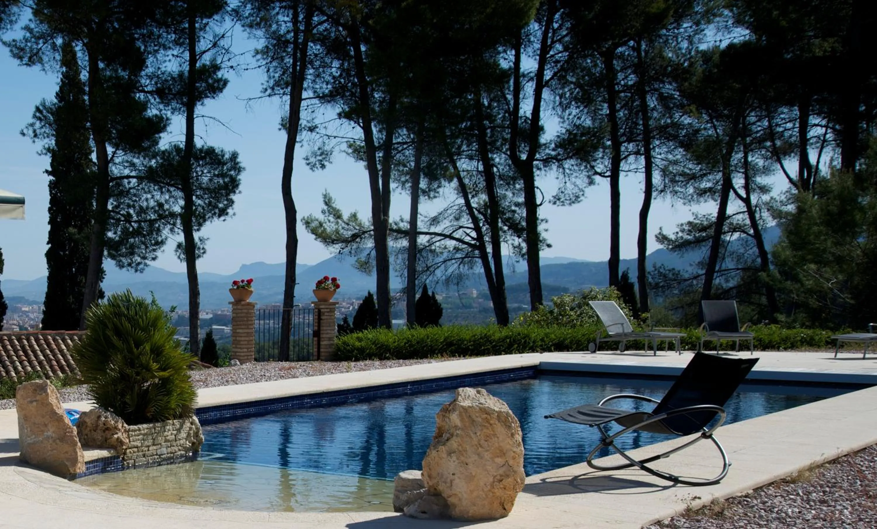 Swimming pool in Eco Hotel con encanto Masía la Mota B&B