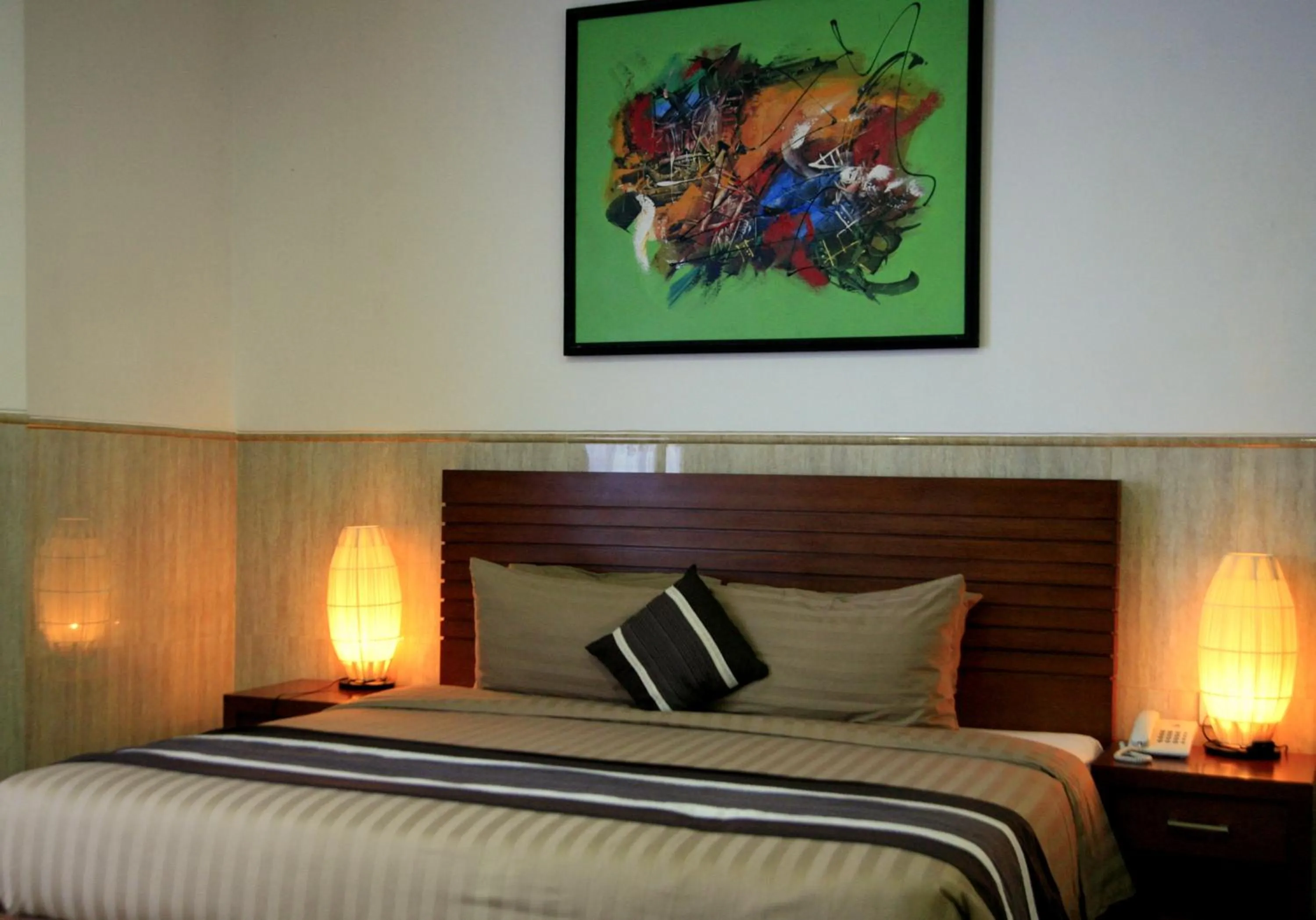 Bed in Bali Paradise City Hotel