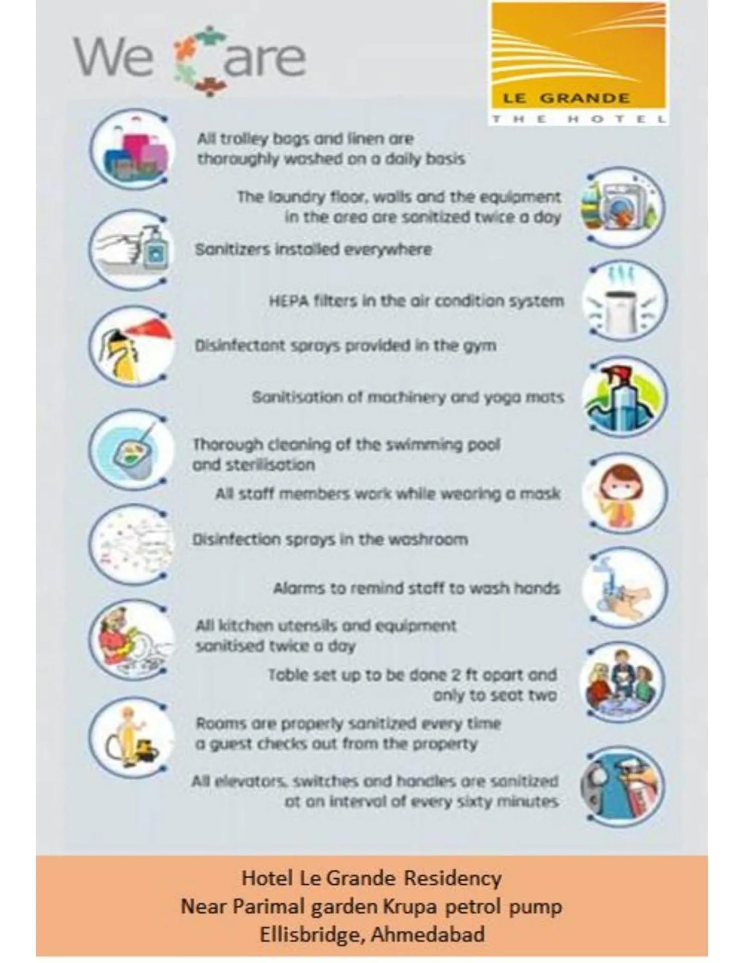 Activities in Le Grande Residency -Unmarried Couples are not Allowed