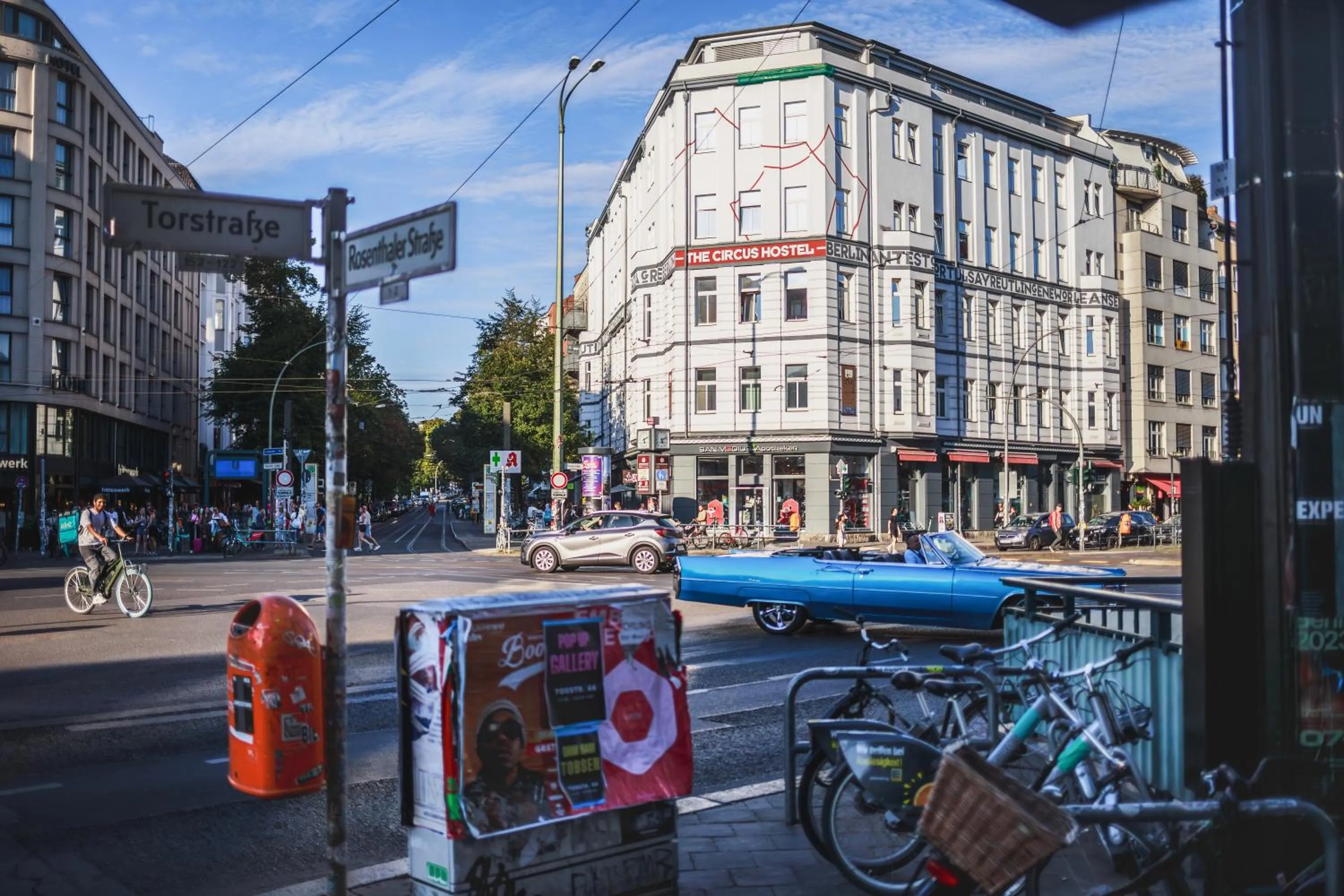 Property building in The Circus Hostel