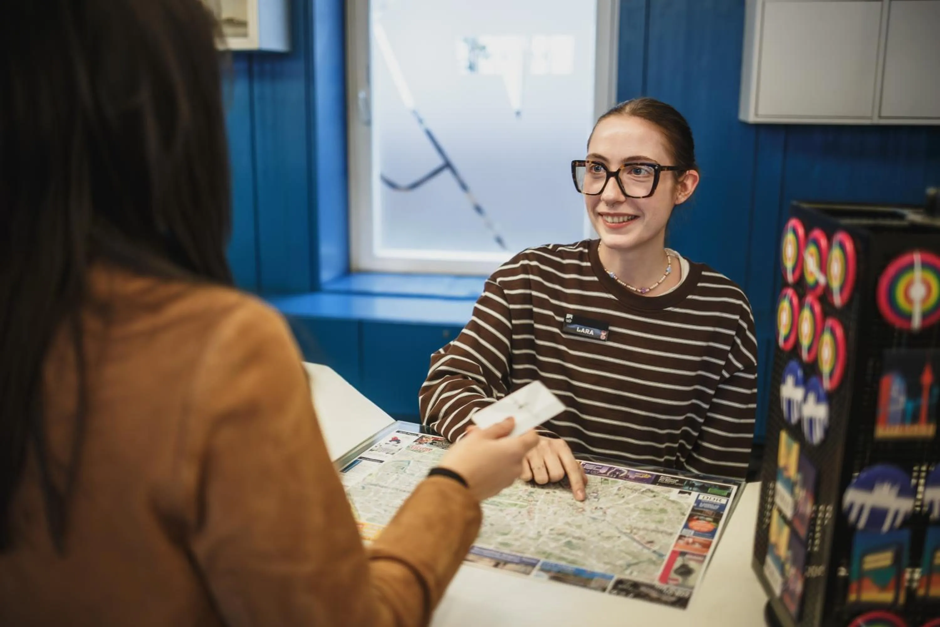 Staff in The Circus Hostel