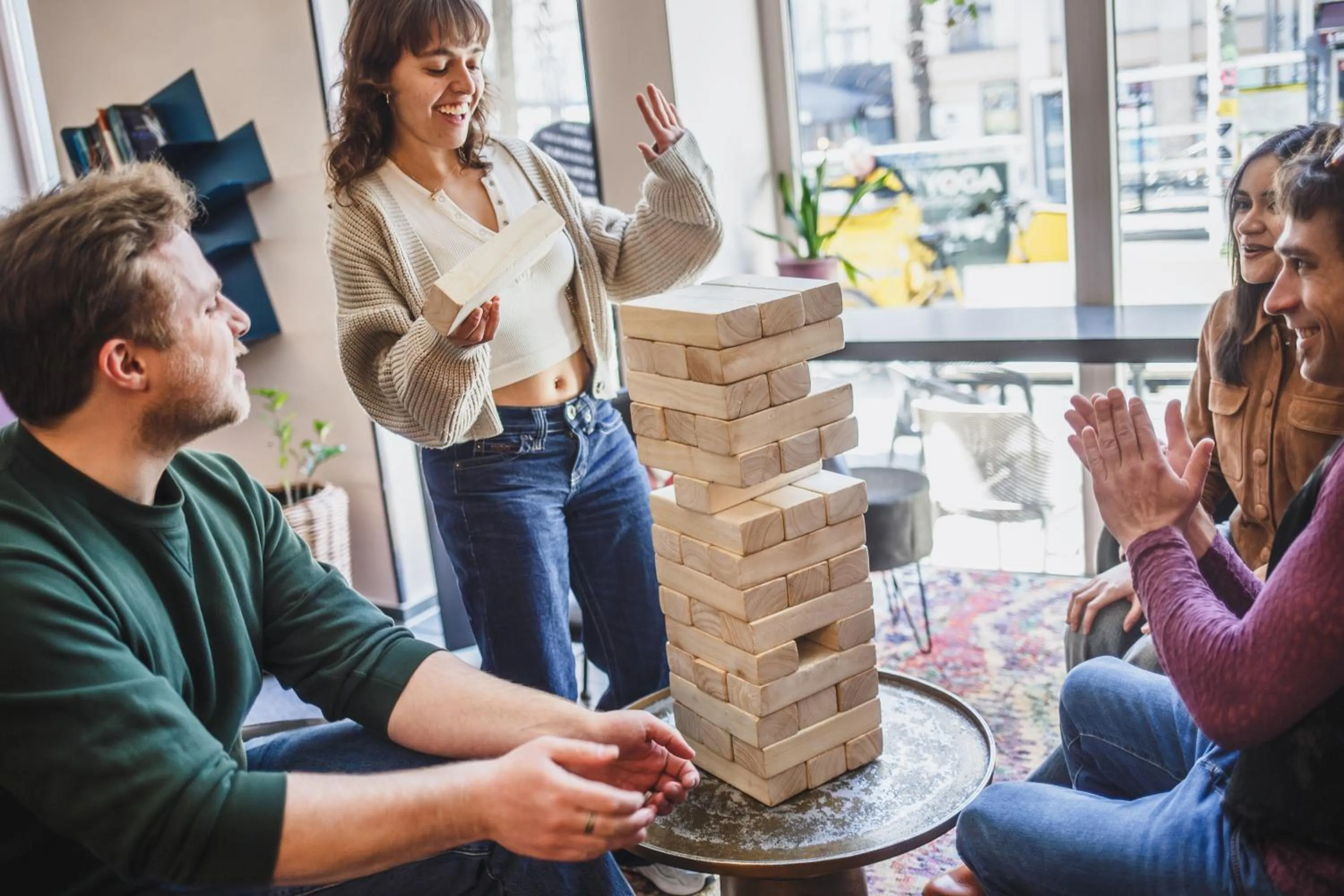 People in The Circus Hostel