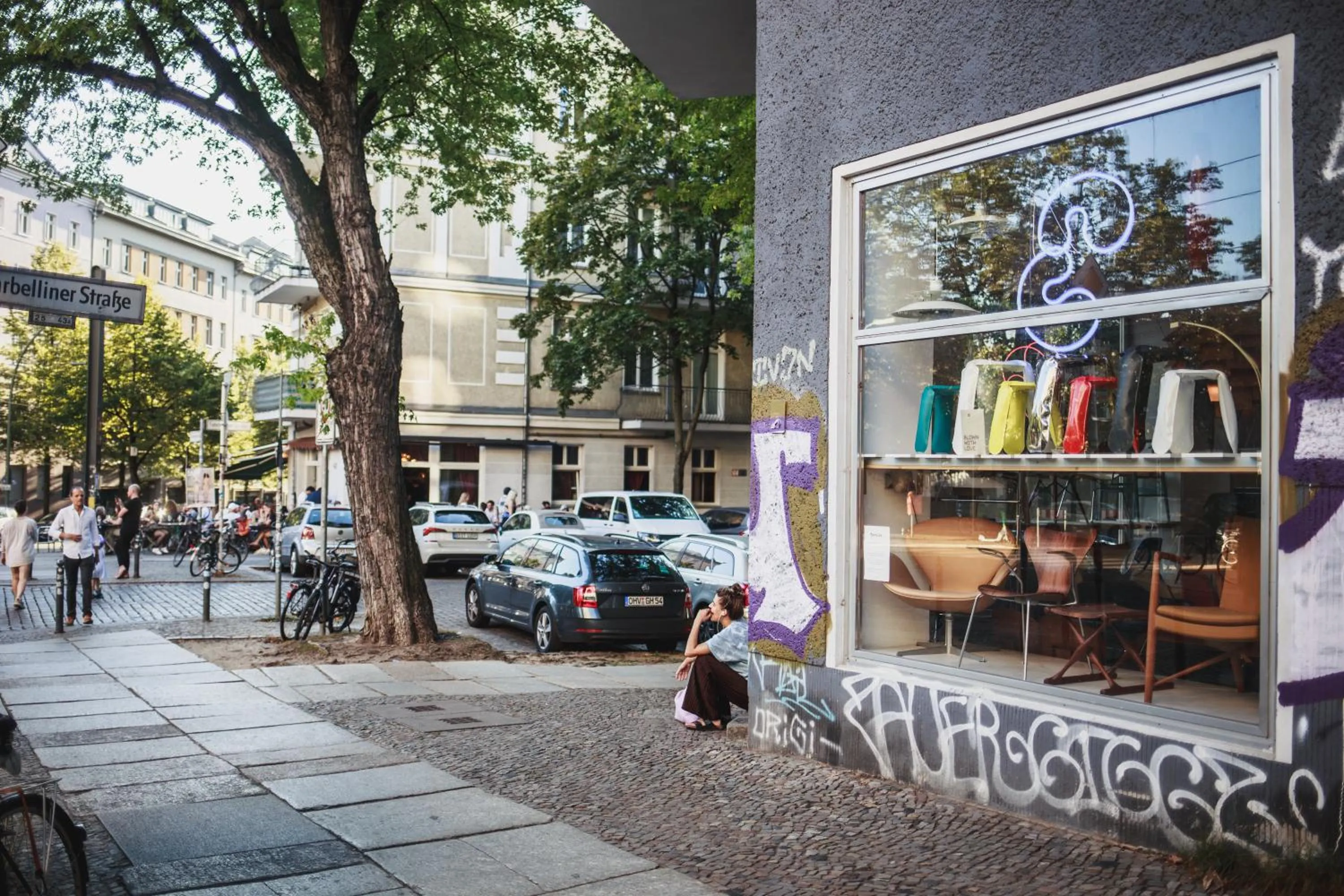 City view in The Circus Hostel