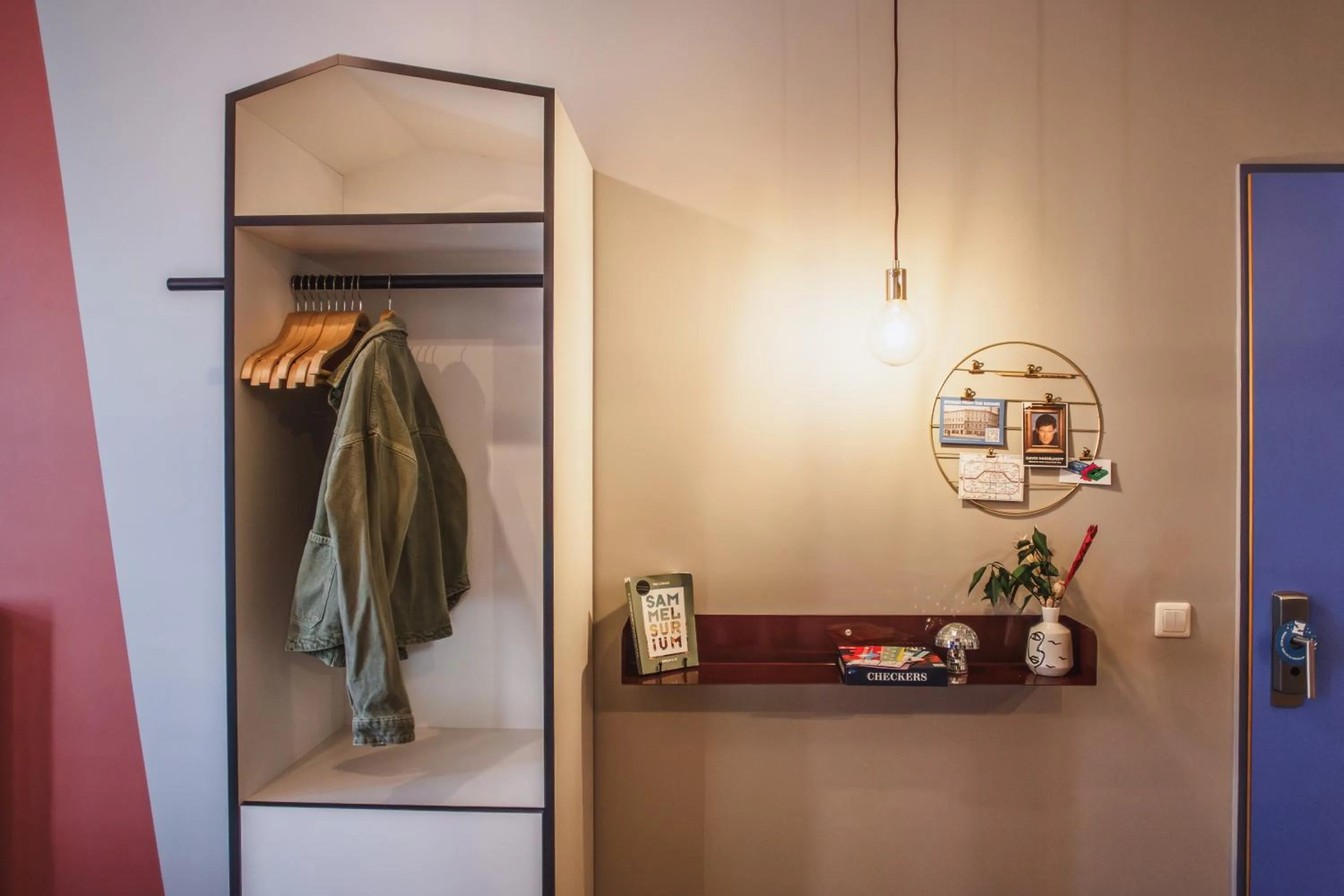 Decorative detail in The Circus Hostel