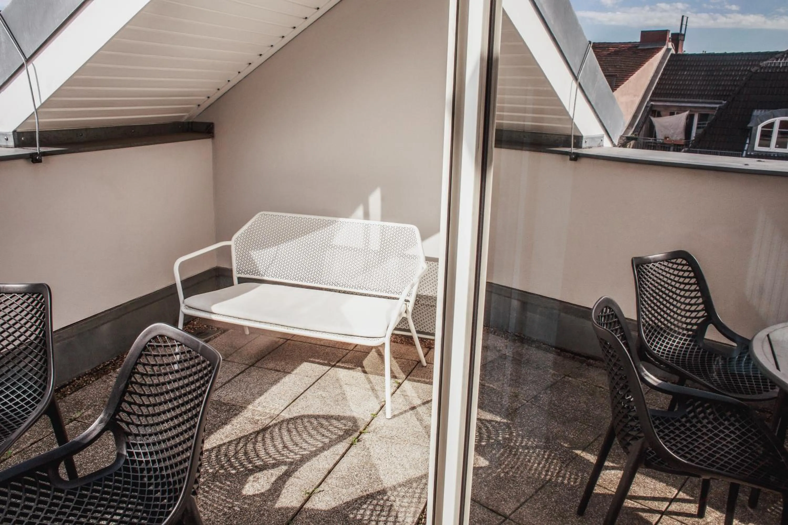 Balcony/Terrace in The Circus Hostel