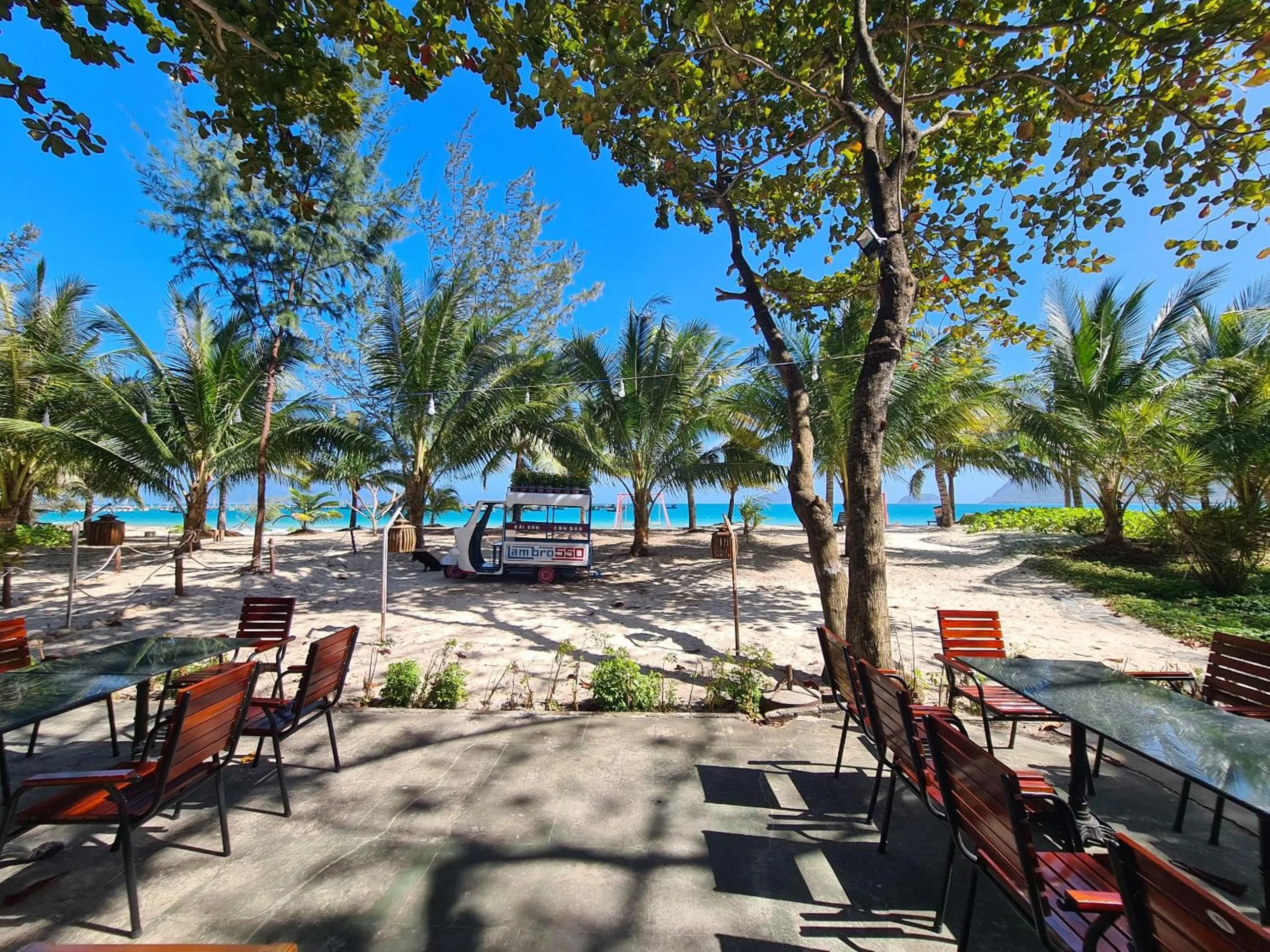 Natural landscape in Tan Son Nhat Con Dao Resort