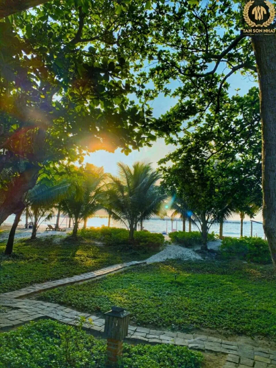 Garden in Tan Son Nhat Con Dao Resort