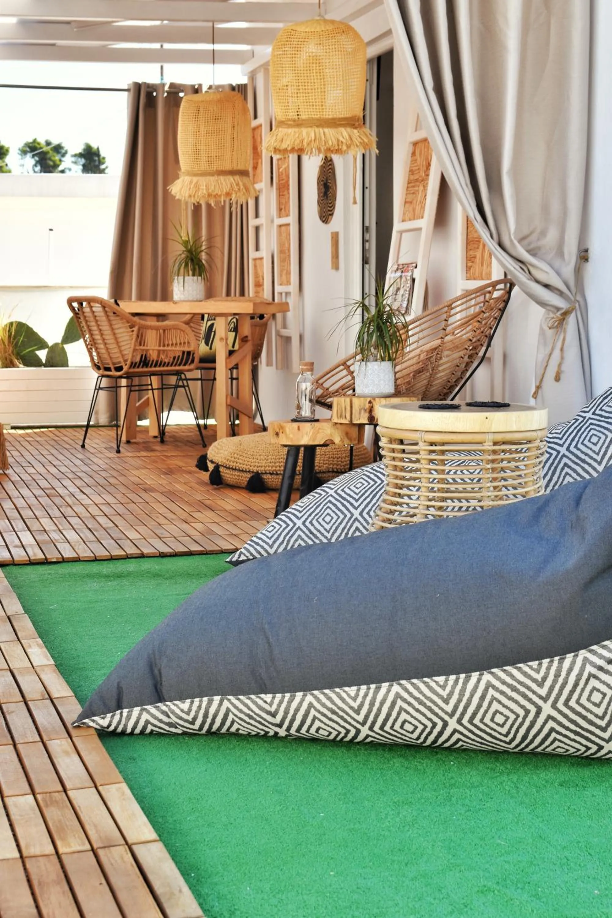 Balcony/Terrace in Angelos Design Suites