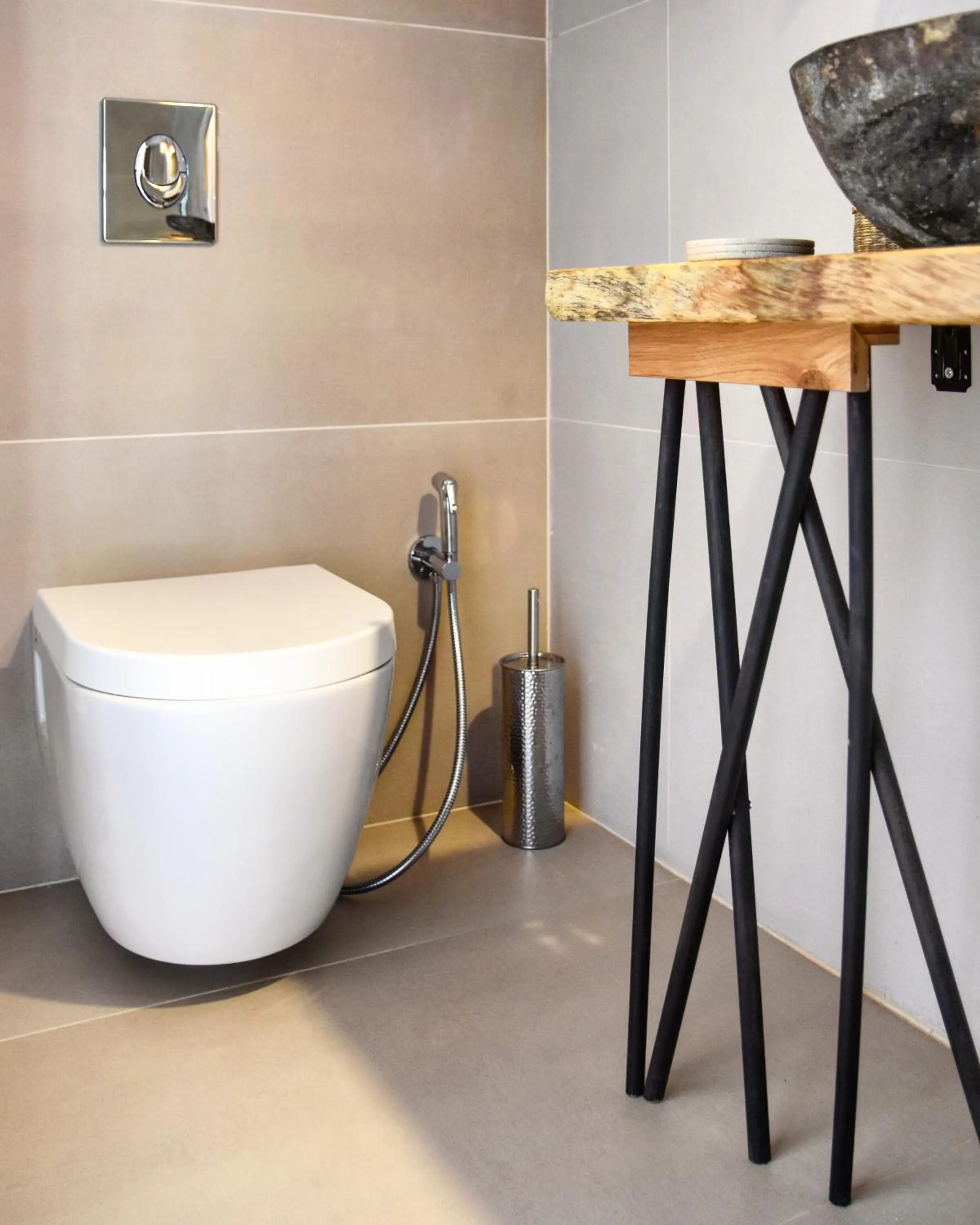 Bathroom in Angelos Design Suites