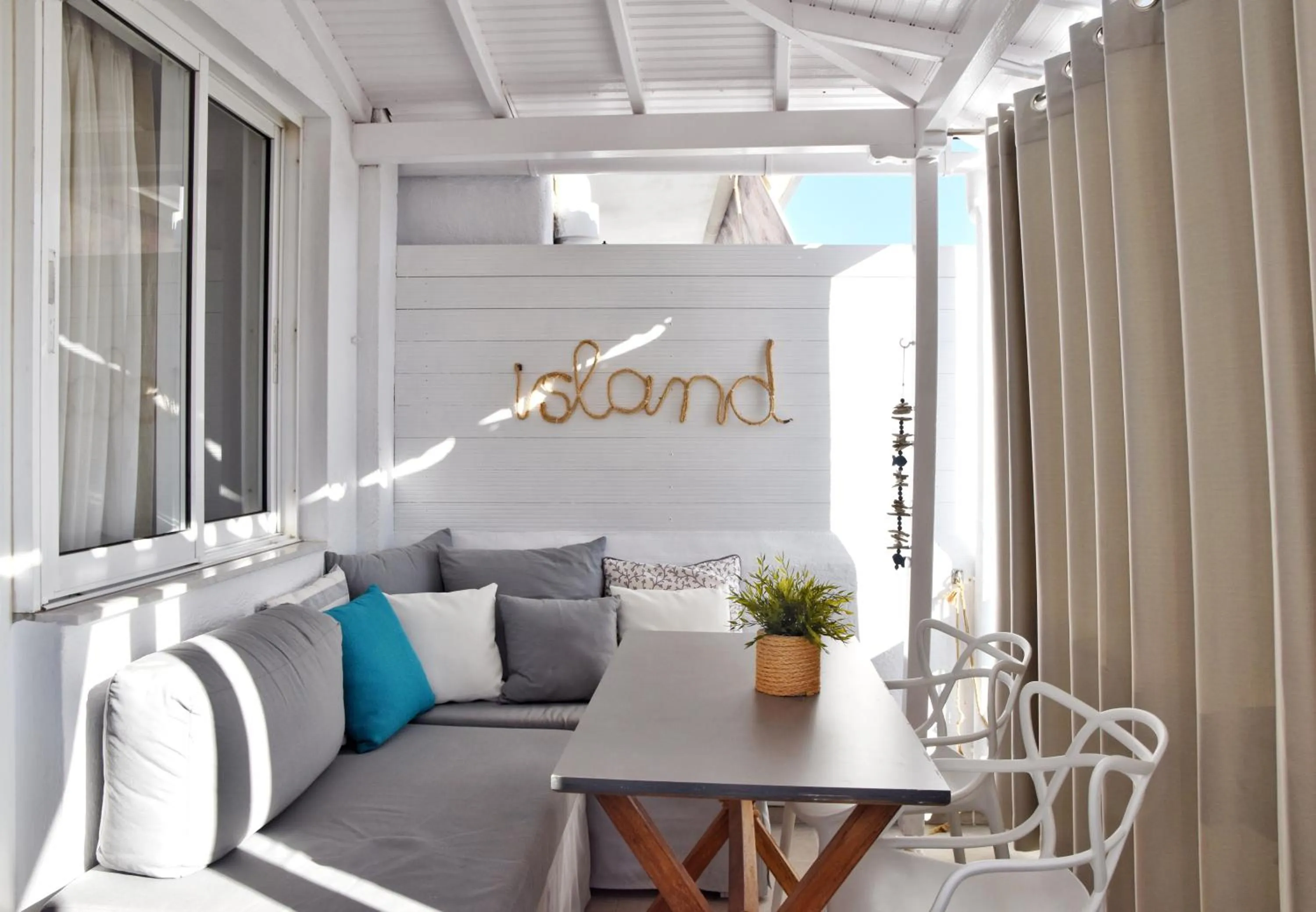 Balcony/Terrace in Angelos Design Suites