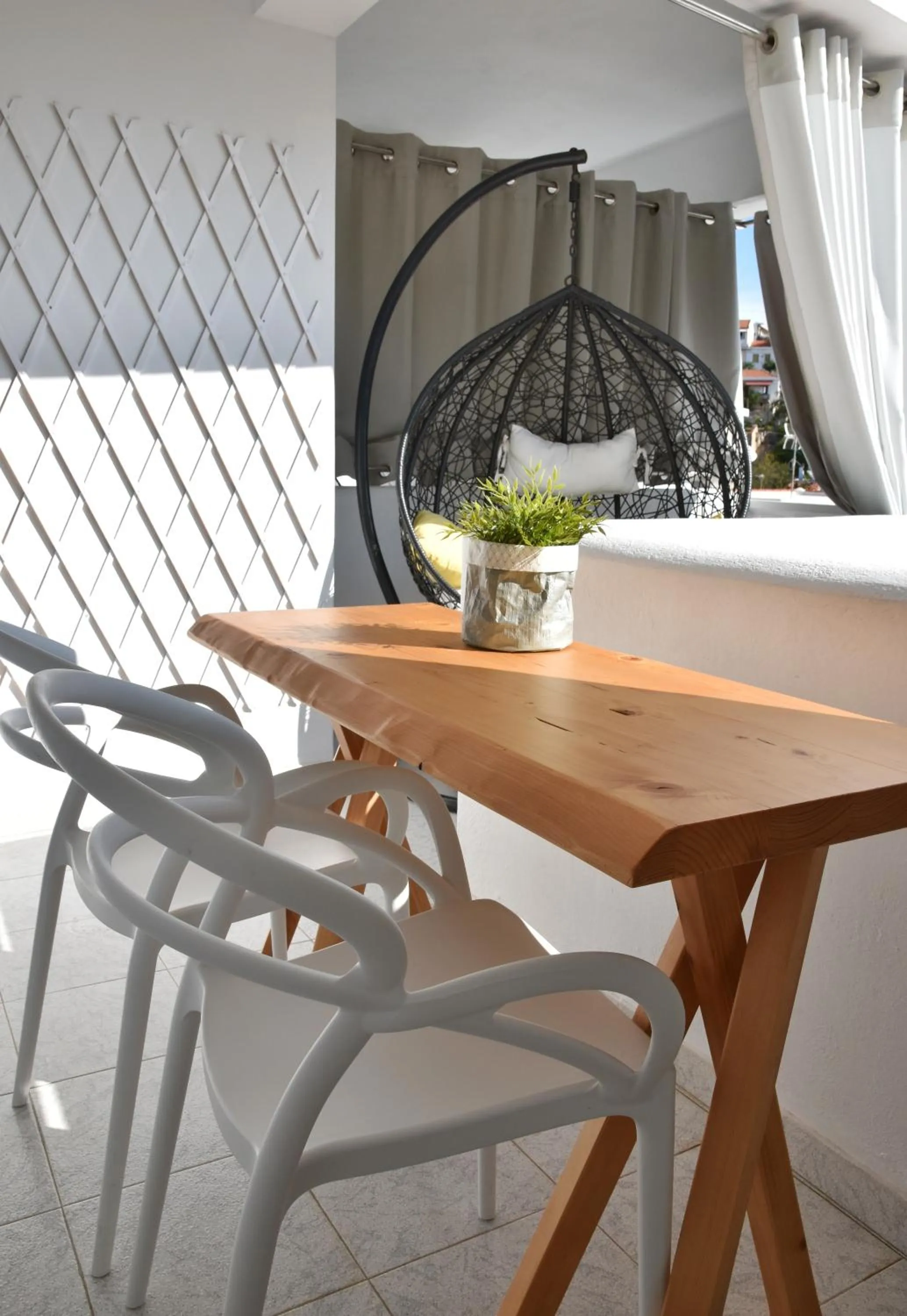 Balcony/Terrace in Angelos Design Suites