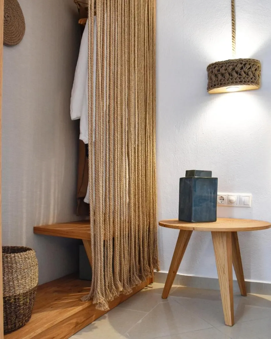 Bedroom in Angelos Design Suites