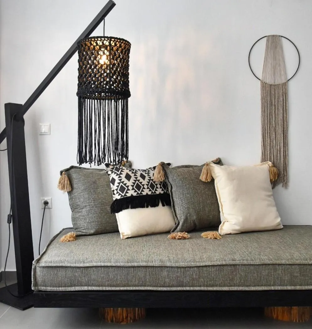 Seating area in Angelos Design Suites