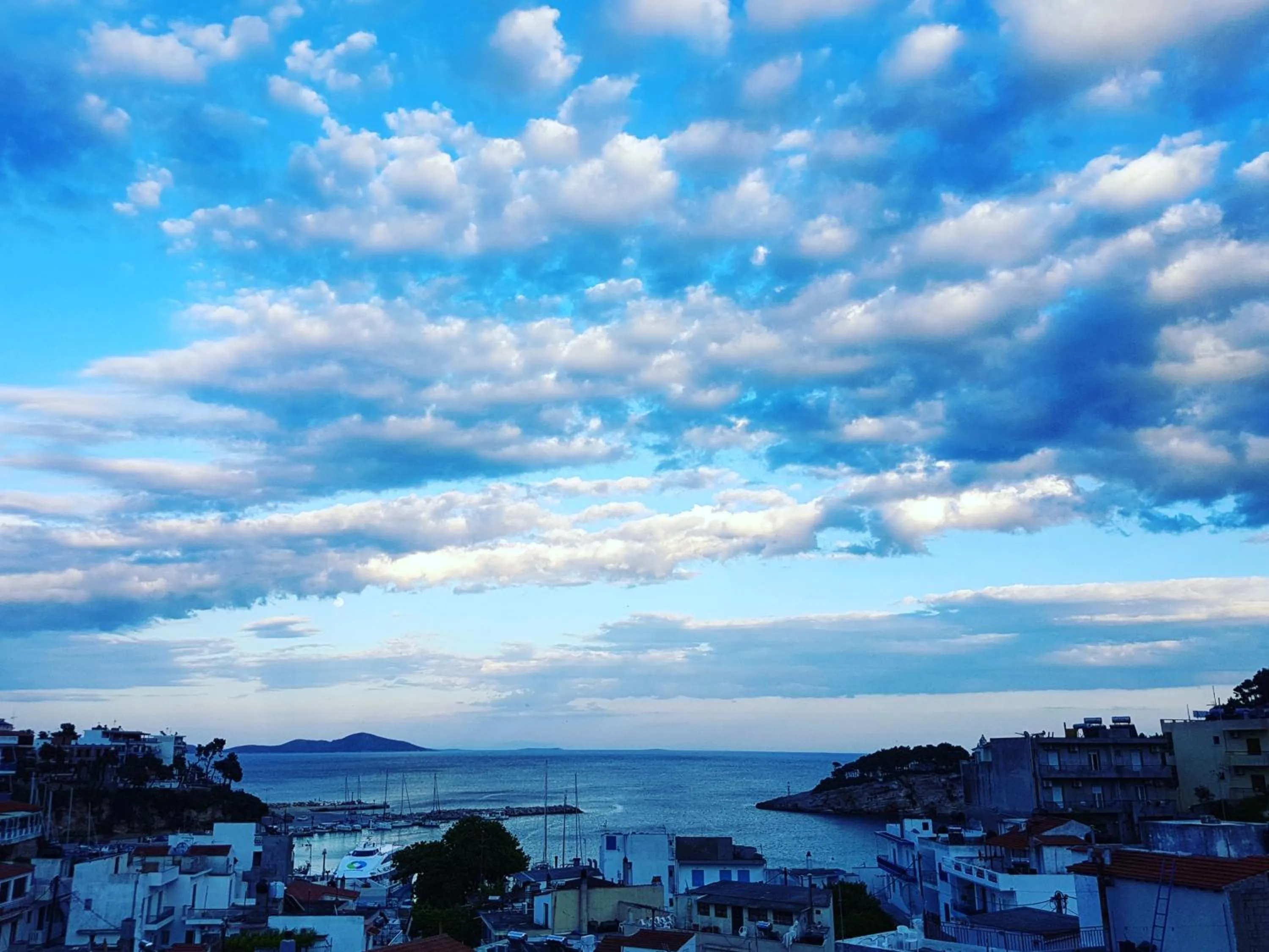 Sea view in Angelos Design Suites