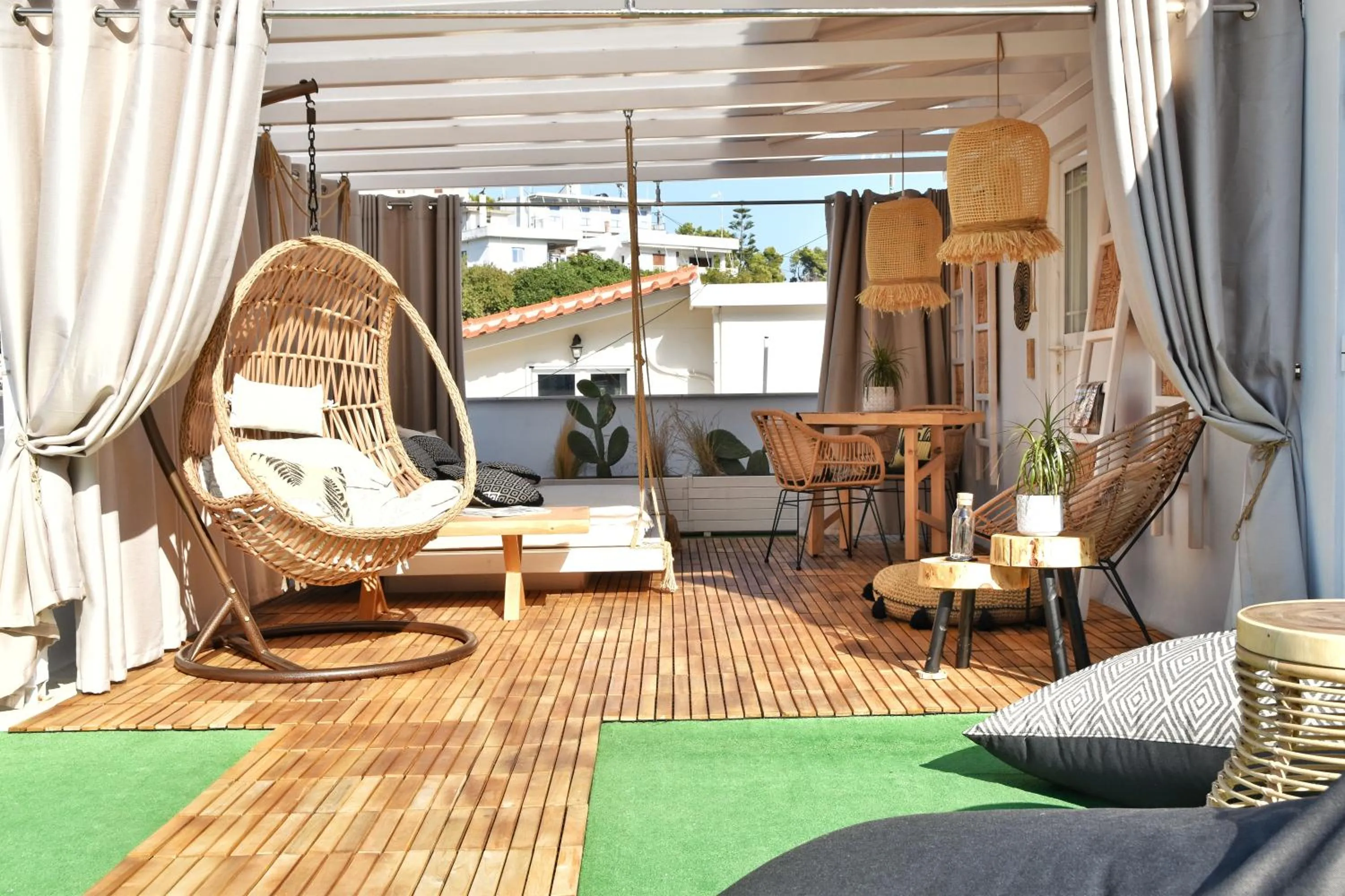 Balcony/Terrace in Angelos Design Suites