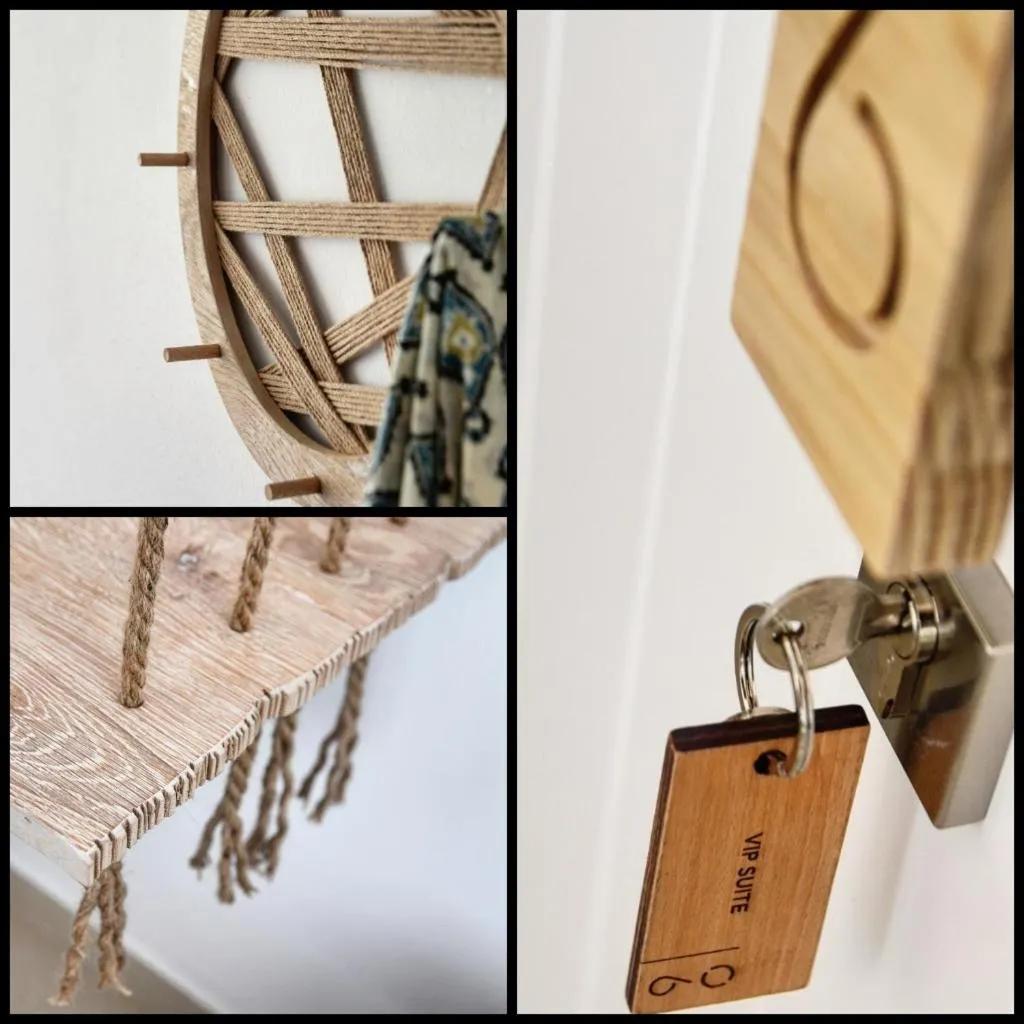 Decorative detail in Angelos Design Suites