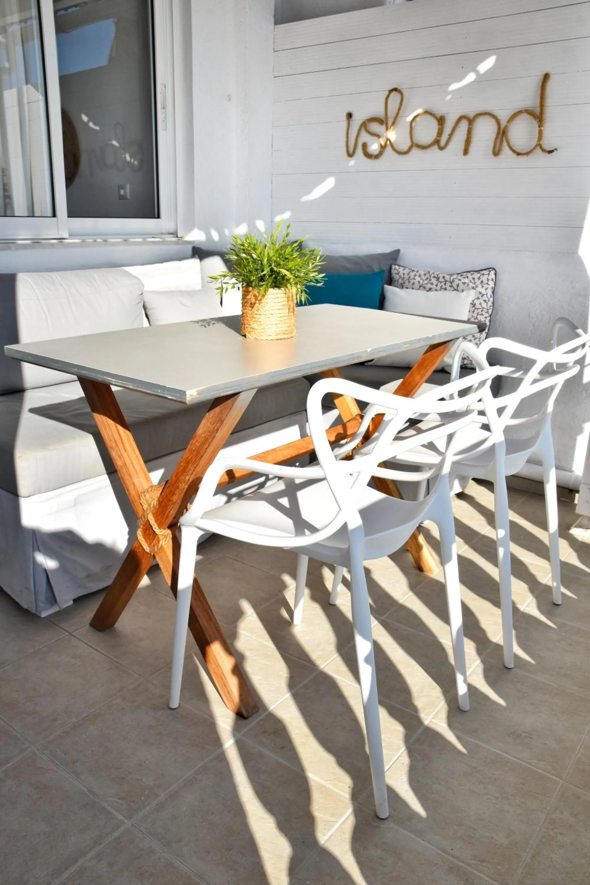 Balcony/Terrace in Angelos Design Suites