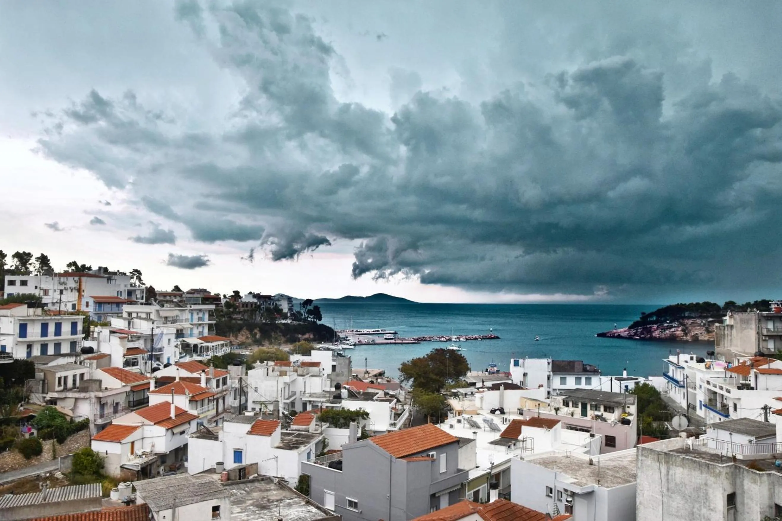 Sea view in Angelos Design Suites