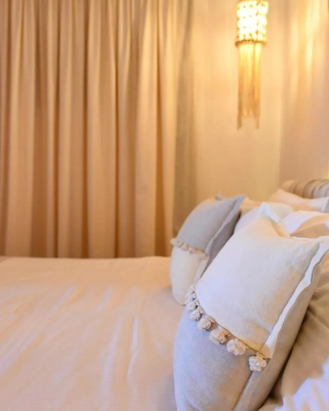 Bed in Angelos Design Suites