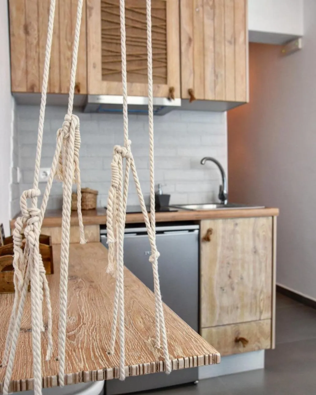 Kitchen or kitchenette in Angelos Design Suites