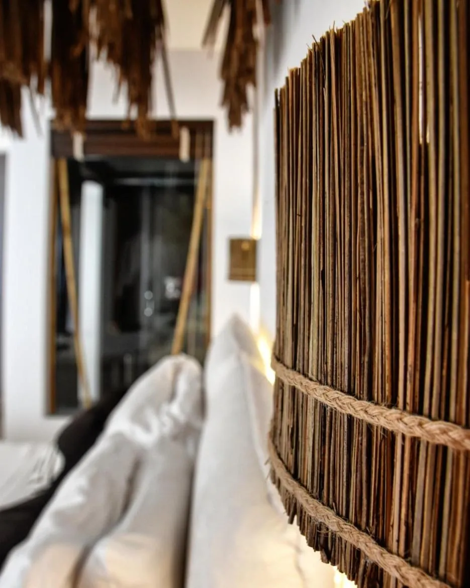 Decorative detail, Bed in Angelos Design Suites