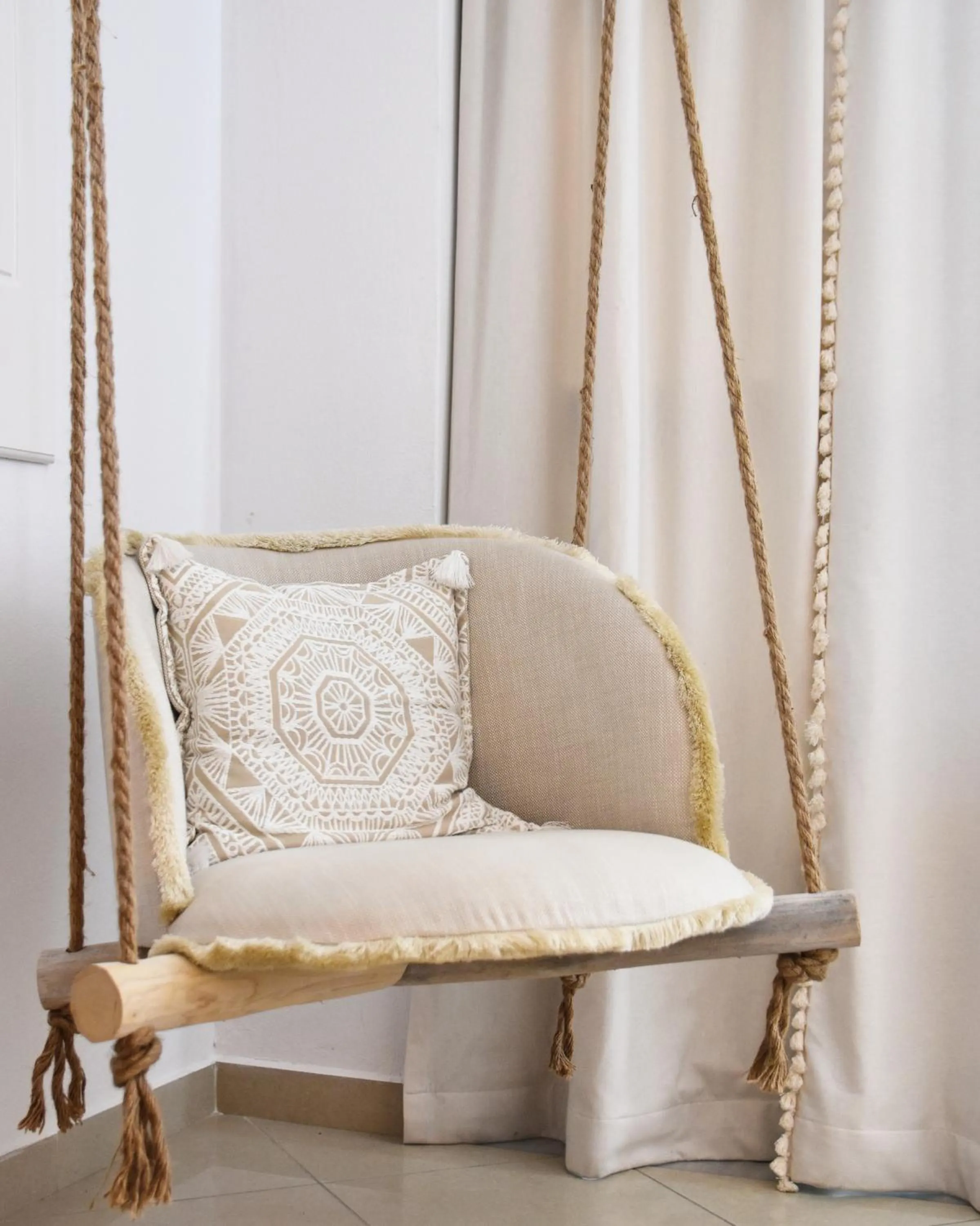 Seating area in Angelos Design Suites