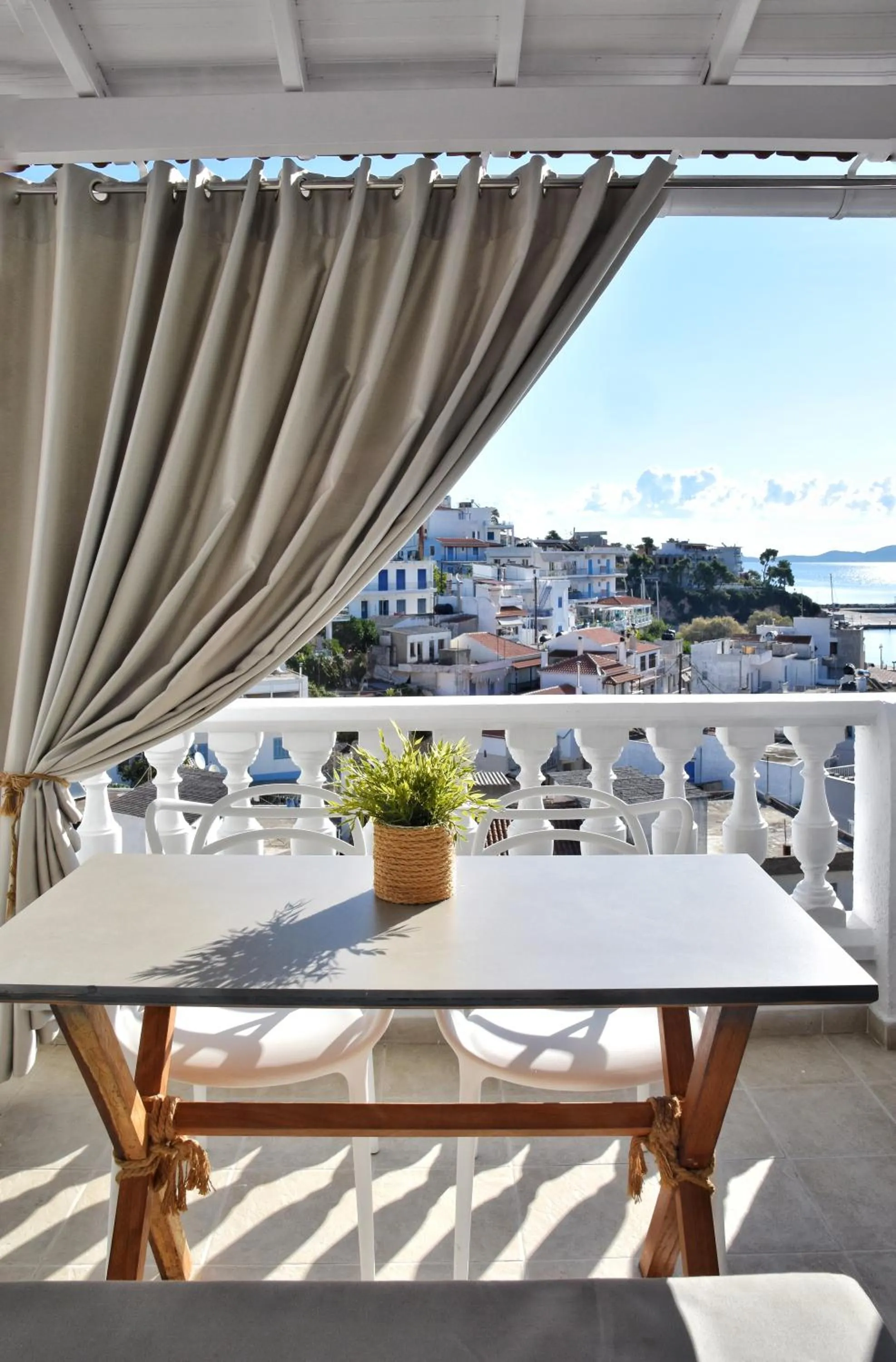 Balcony/Terrace in Angelos Design Suites