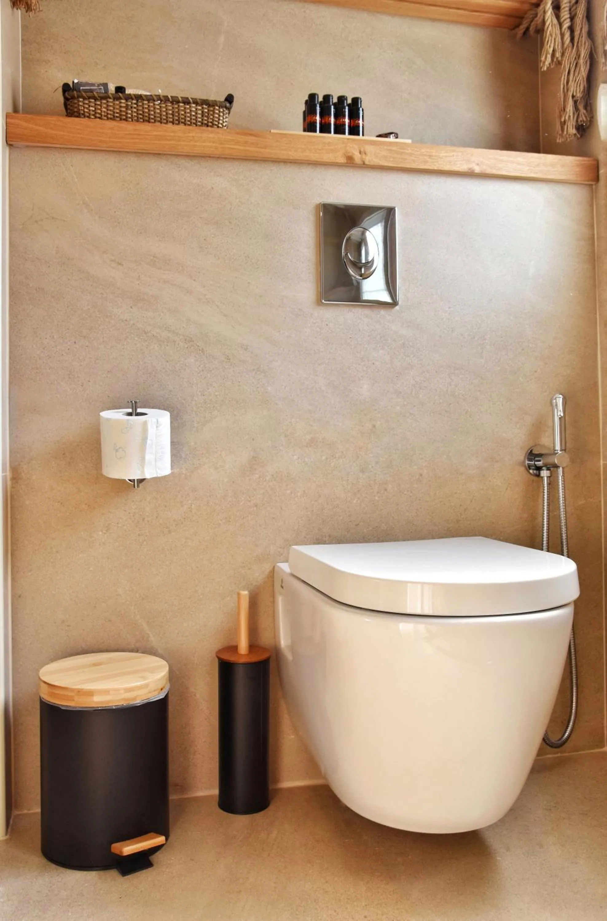 Bathroom in Angelos Design Suites