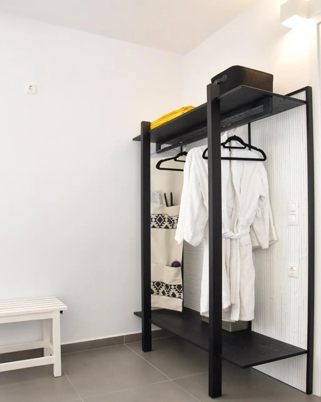 Bedroom in Angelos Design Suites