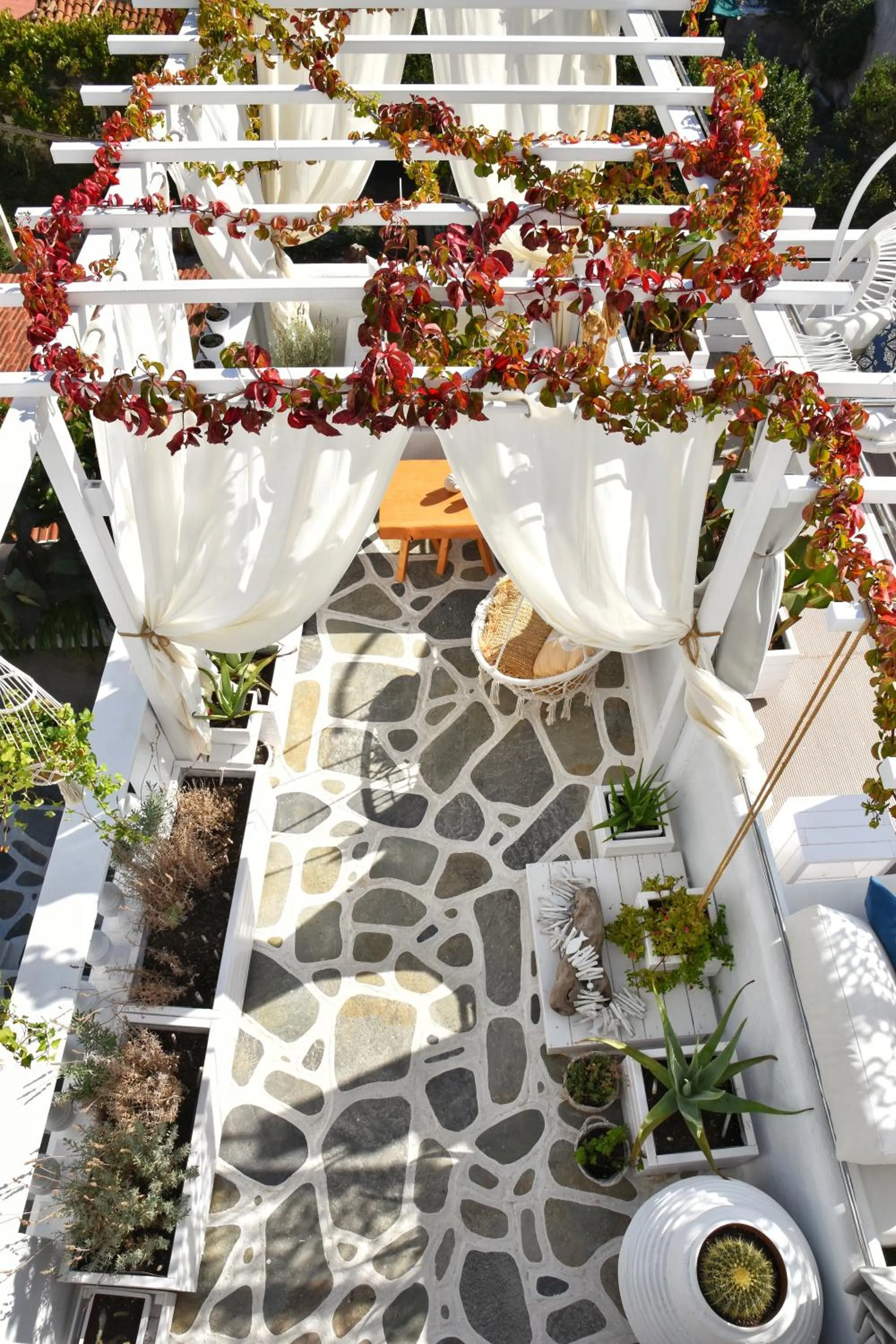 Balcony/Terrace in Angelos Design Suites