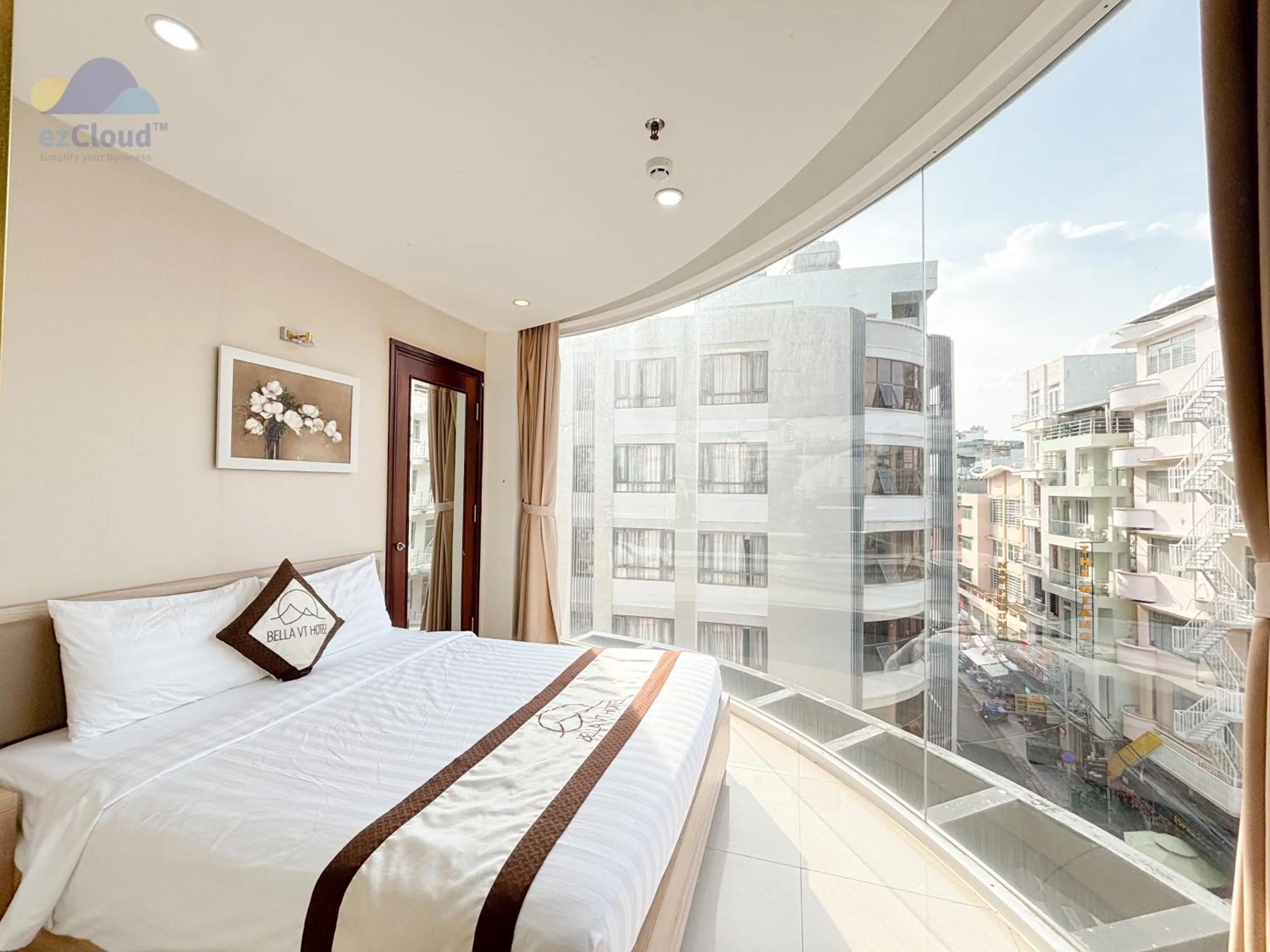 Bed in Bella VT Hotel - Bãi Sau Vũng Tàu