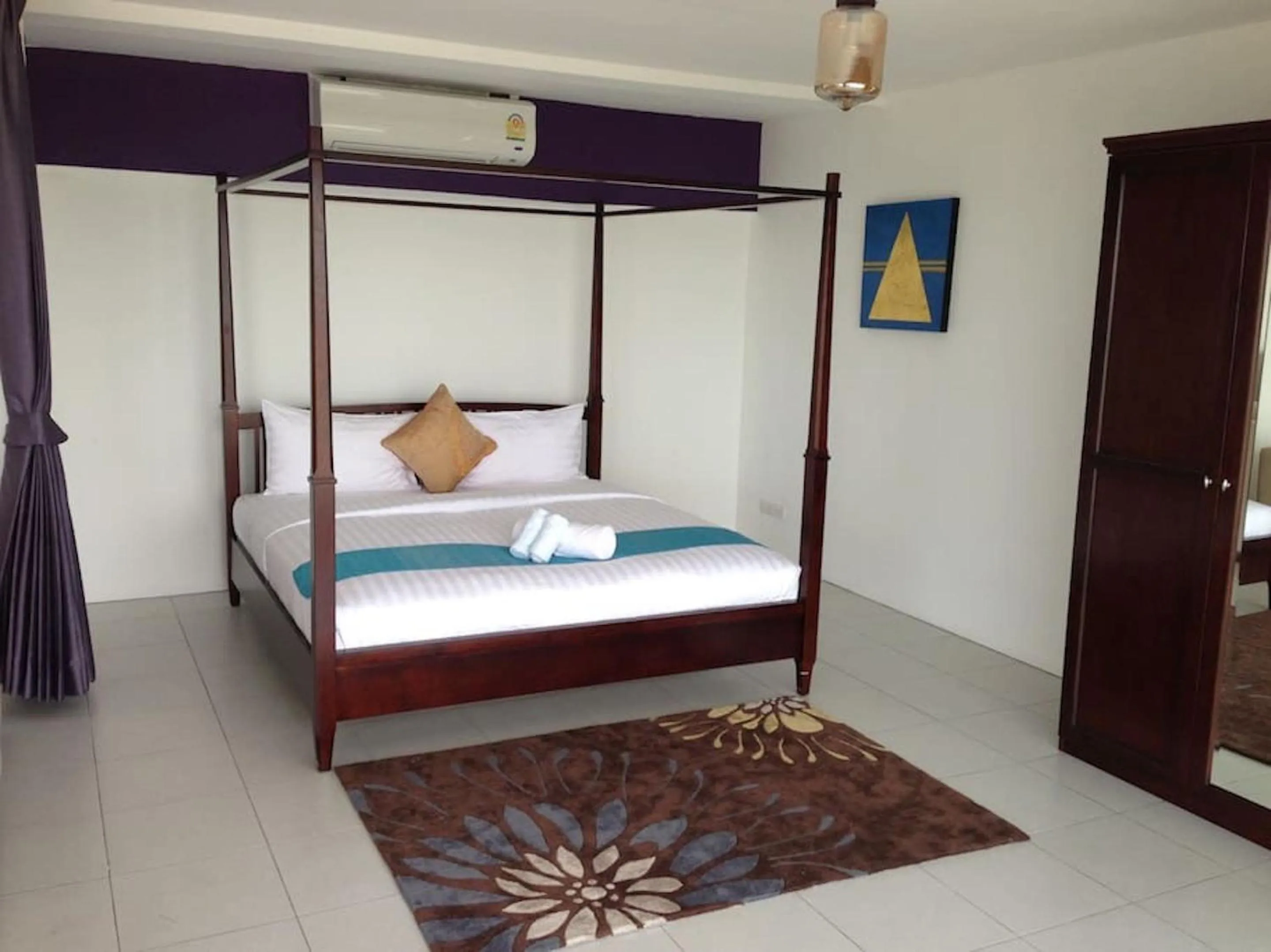 Bedroom, Bed in 9 Bedroom Sea Blue View Villa - 5 Star with Staff SDV080A-By Samui Dream Villas