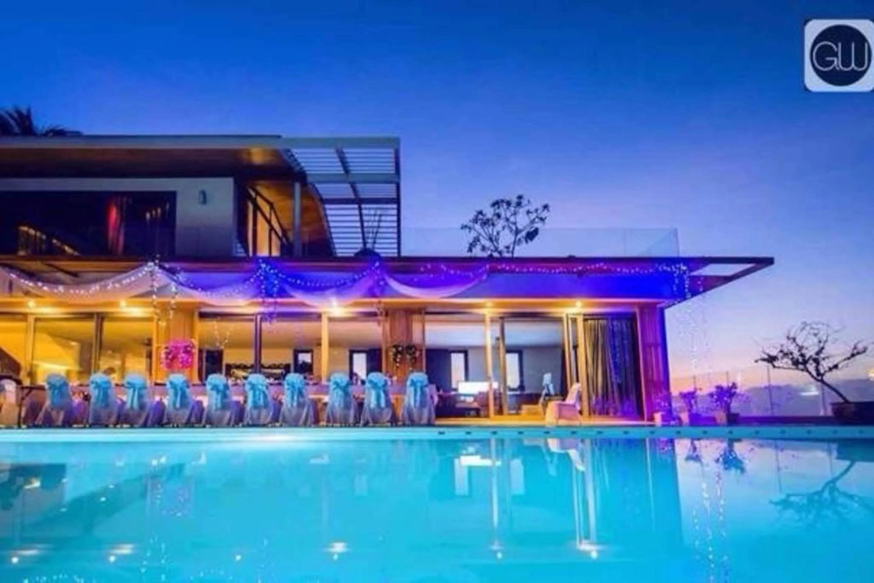 Swimming pool in 9 Bedroom Sea Blue View Villa - 5 Star with Staff SDV080A-By Samui Dream Villas