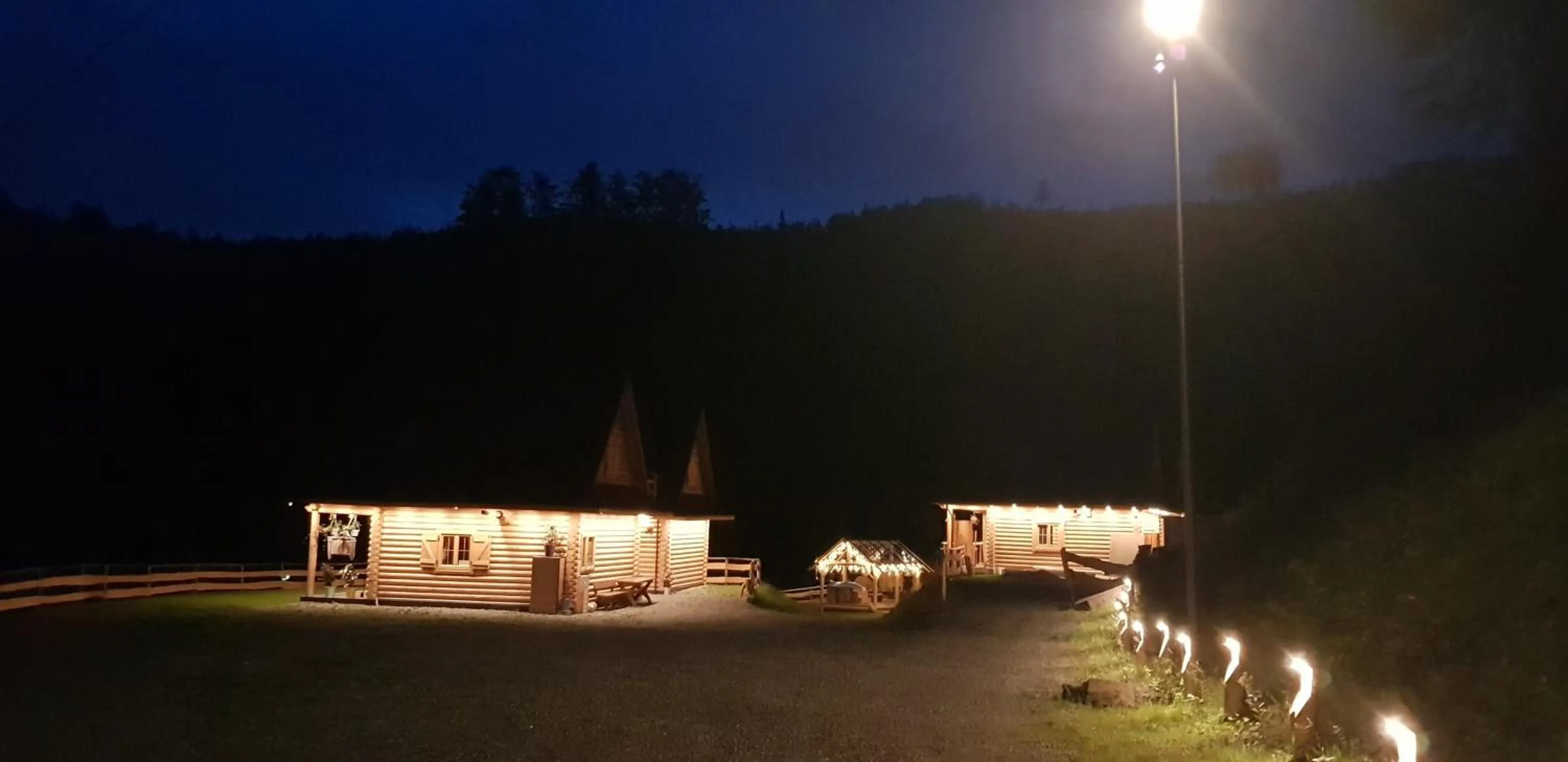 Garden view in Cicha Polana