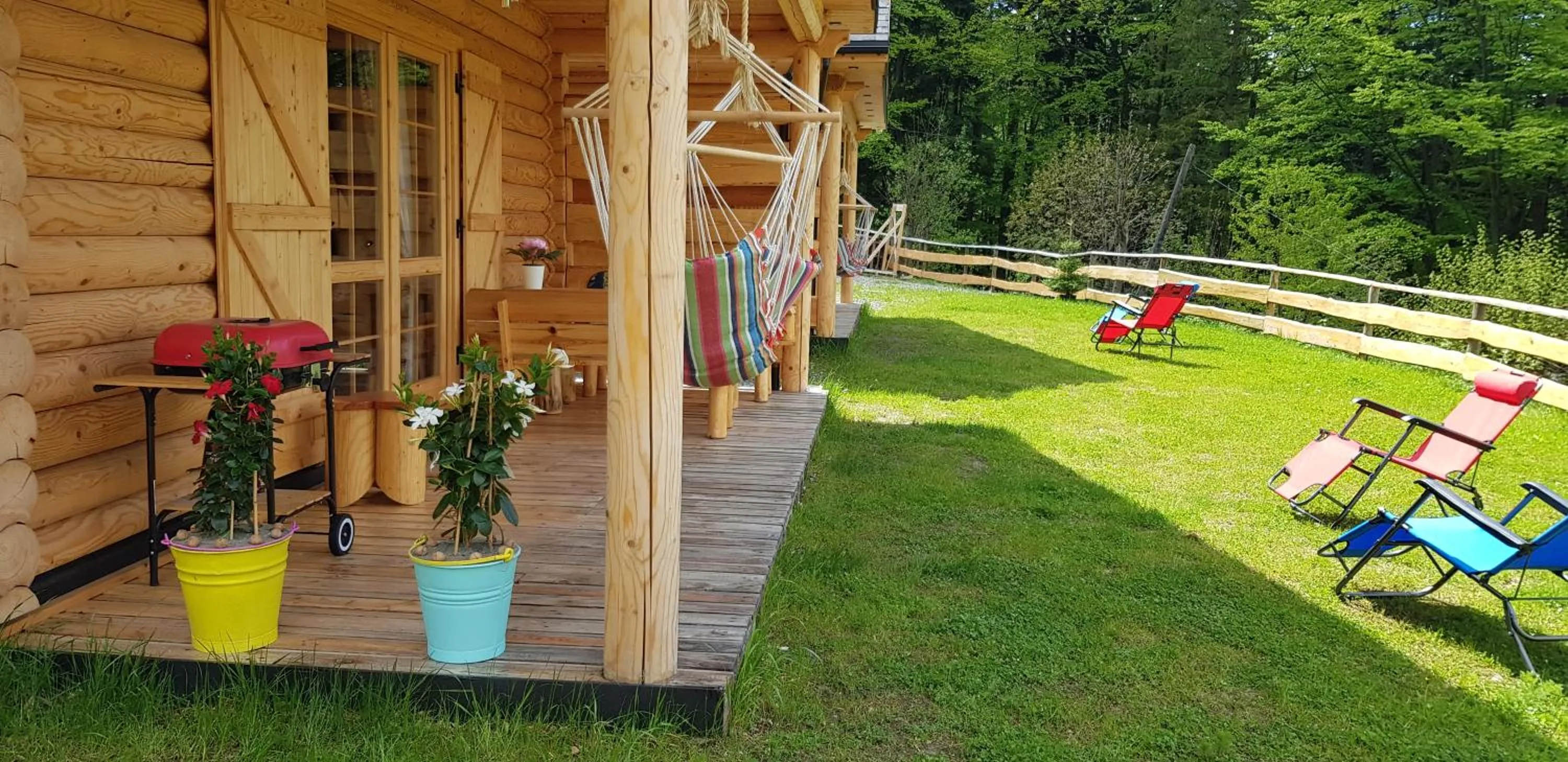 Garden in Cicha Polana