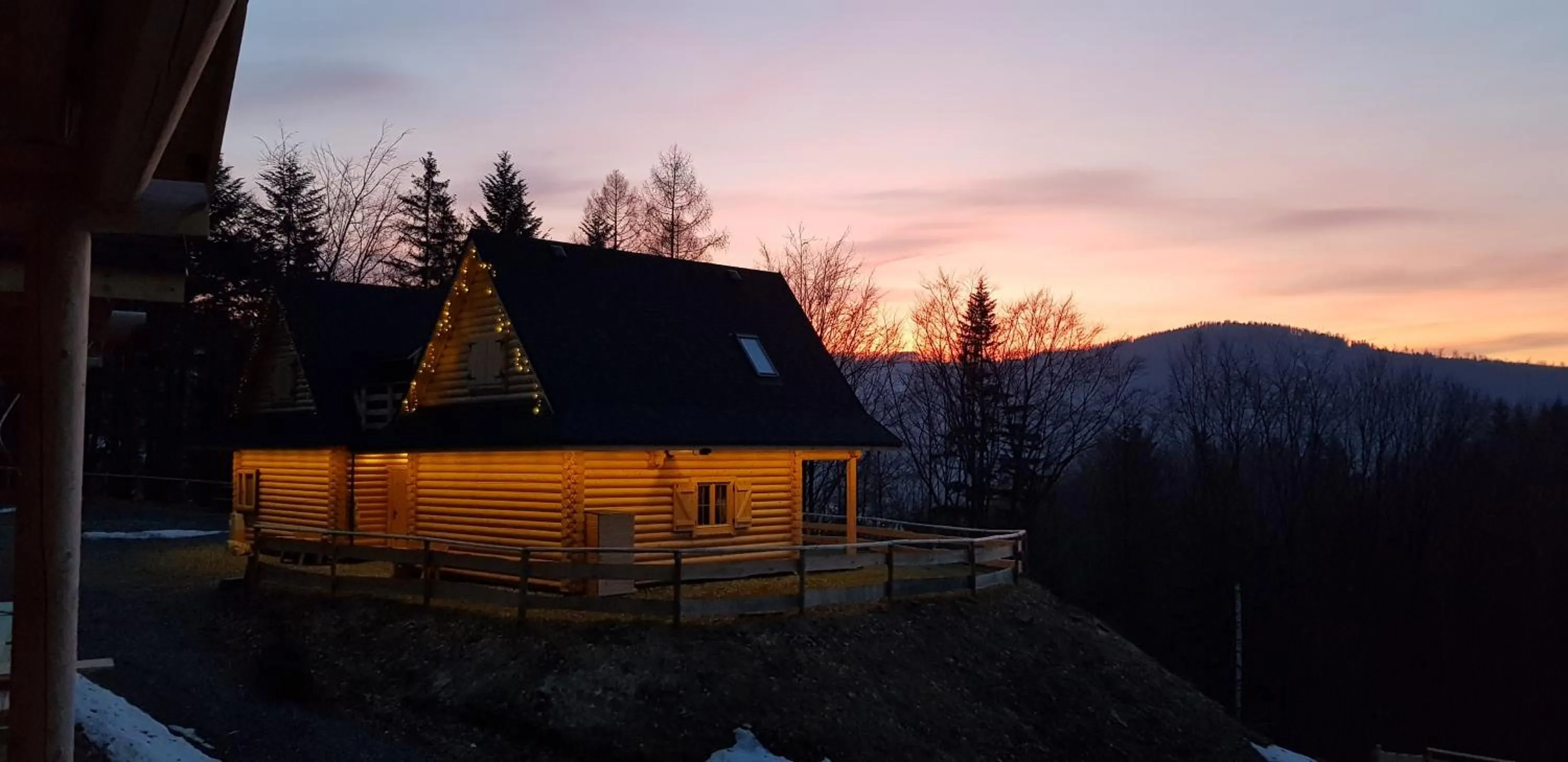 Sunset in Cicha Polana