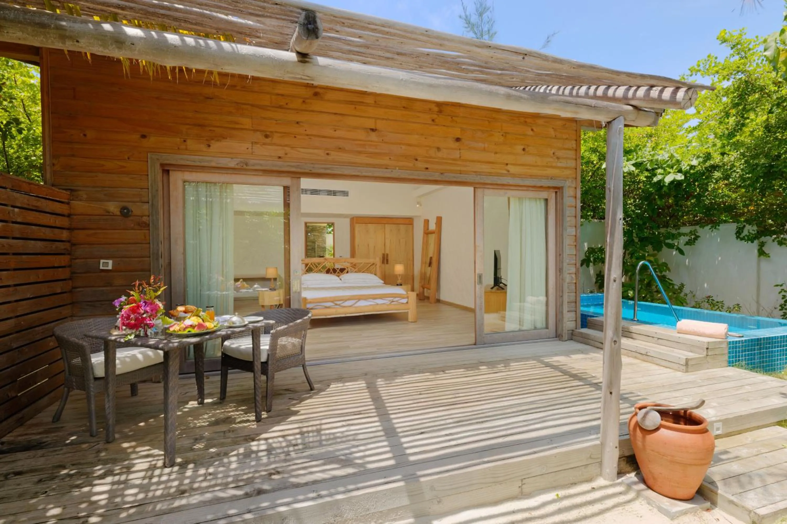 Pool view in You & Me Maldives - Adults Only - Premium All-Inclusive