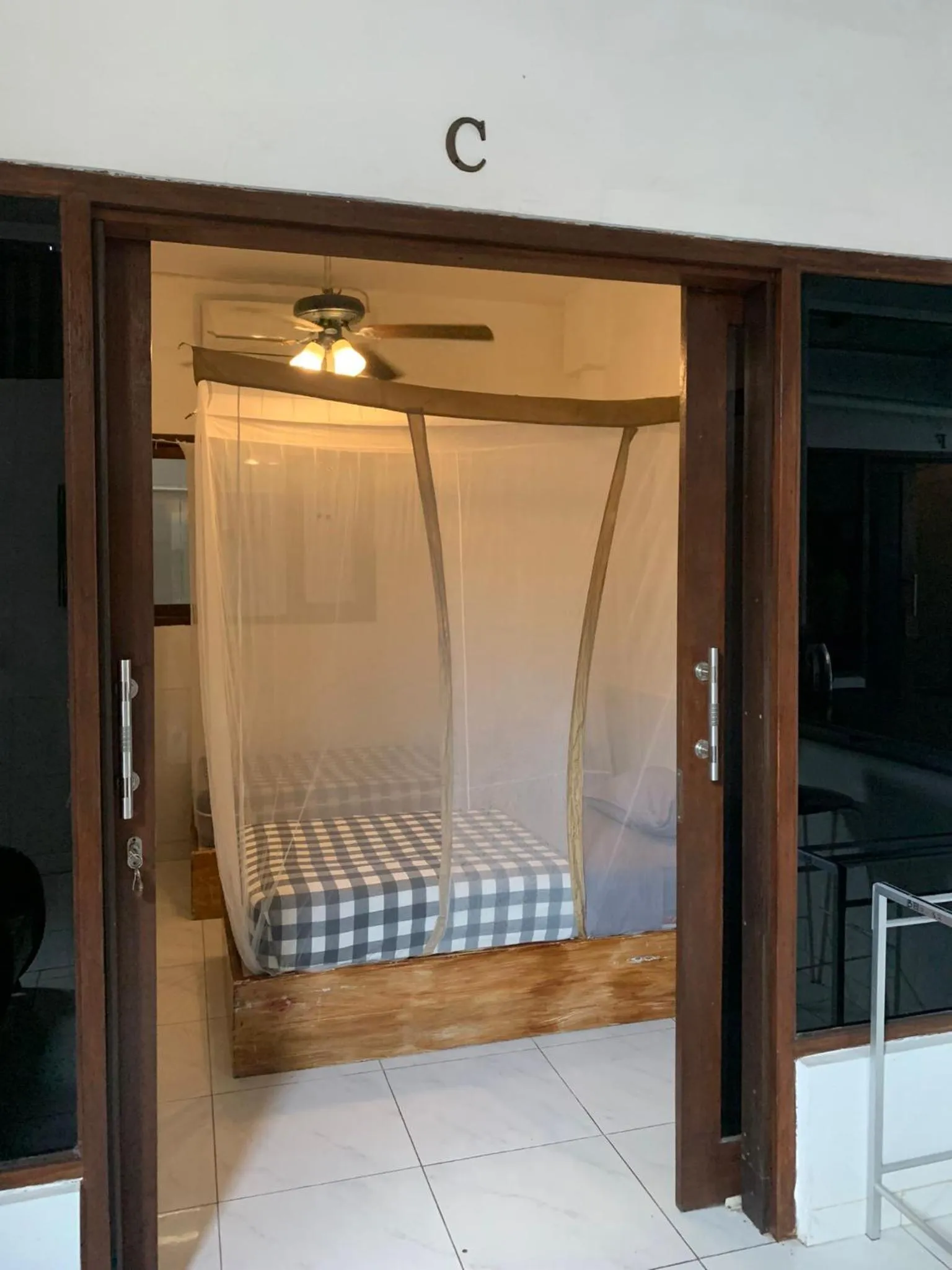 Photo of the whole room, Bed in Seabreeze Hostel Bali