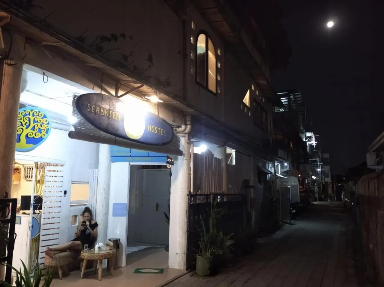 Property building in Seabreeze Hostel Bali