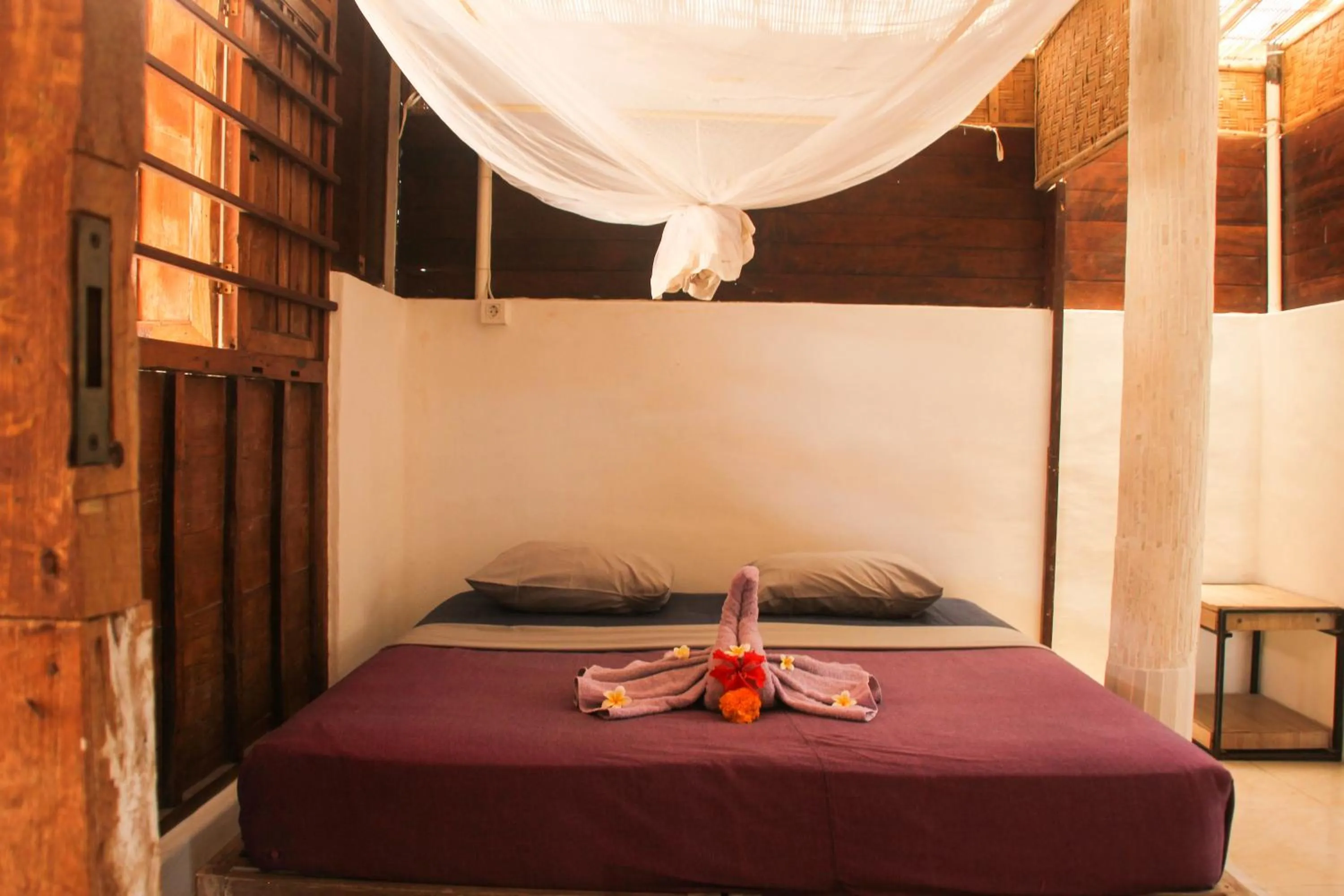 Bed in Seabreeze Hostel Bali