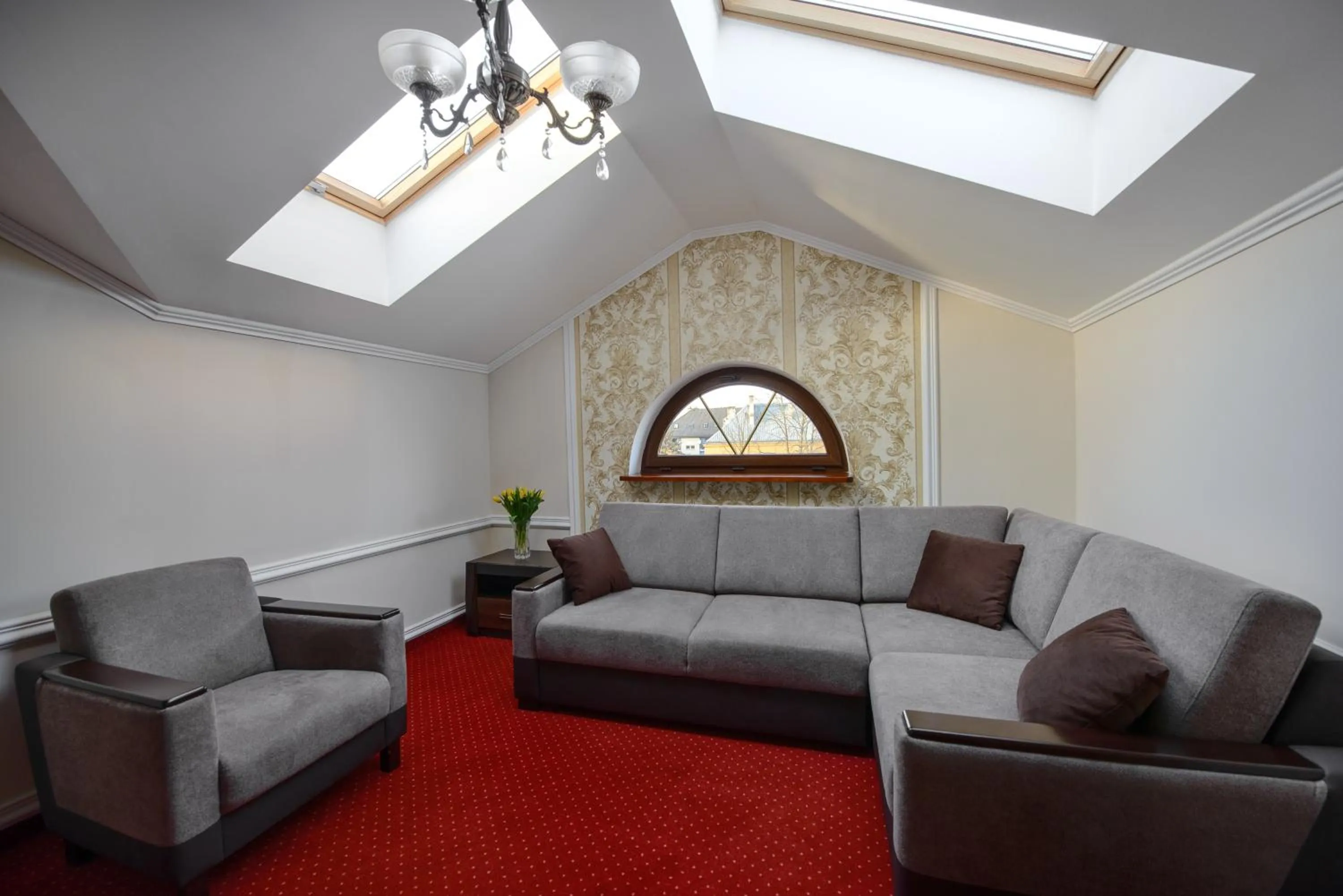 Living room in Dworek Vesaria